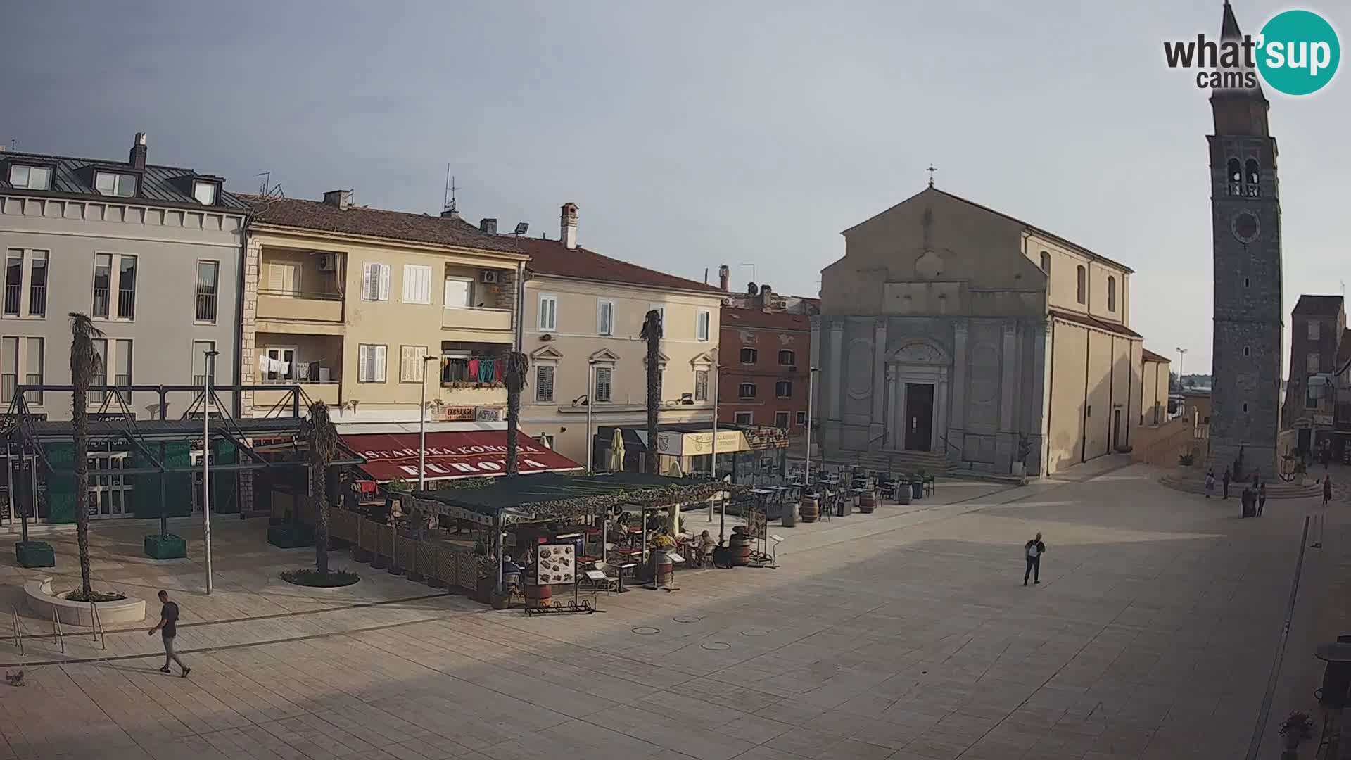 Webcam – Plaza Central en Umag