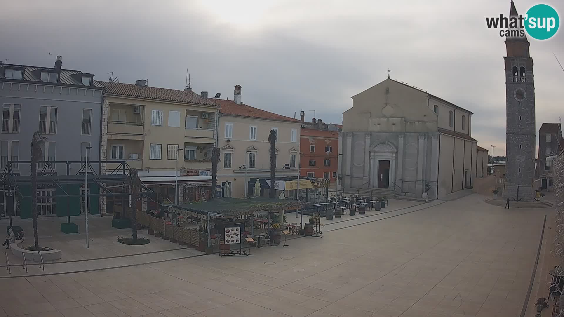 Webcam – Plaza Central en Umag