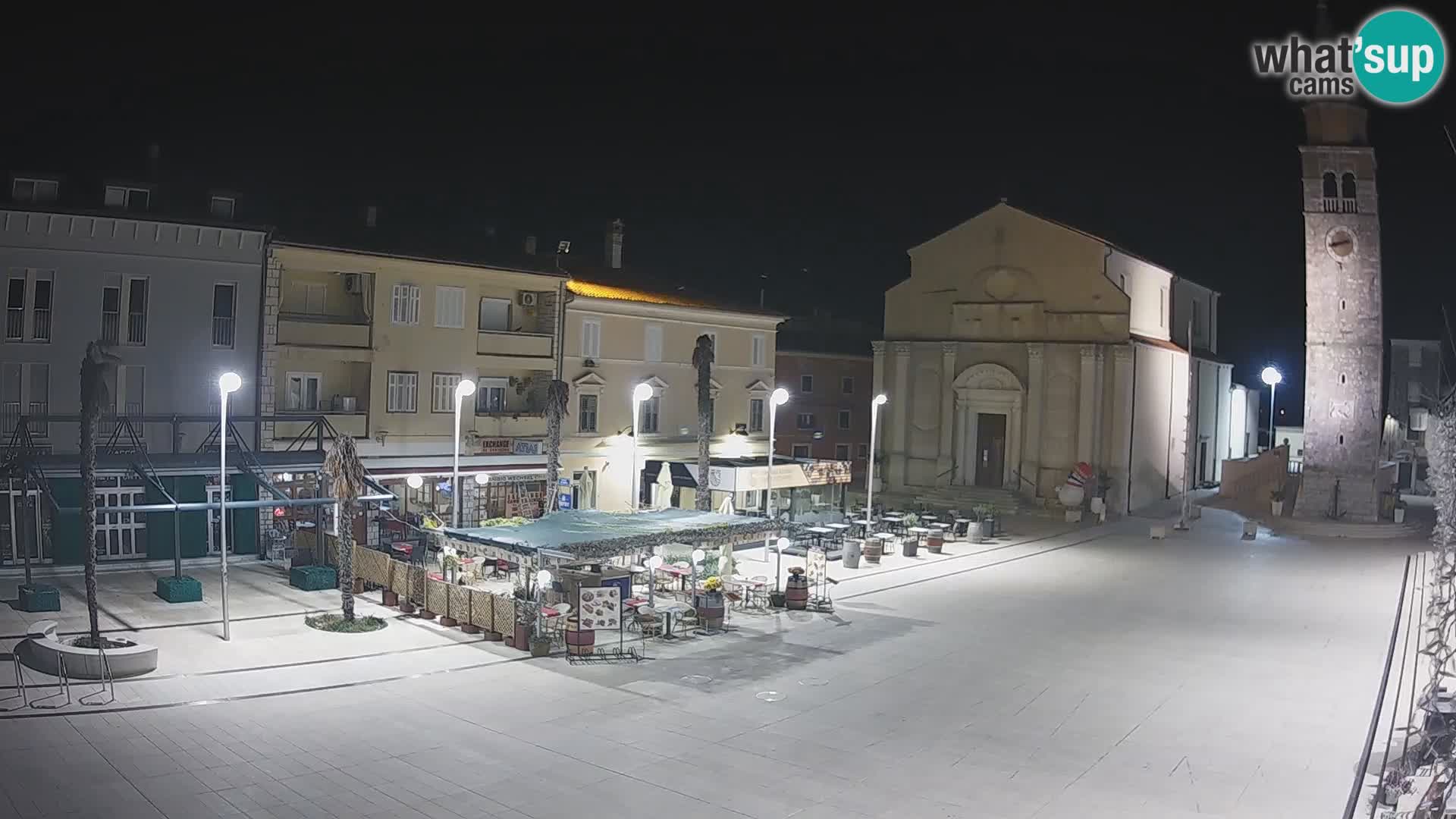 Webcam – Piazza centrale di Umago