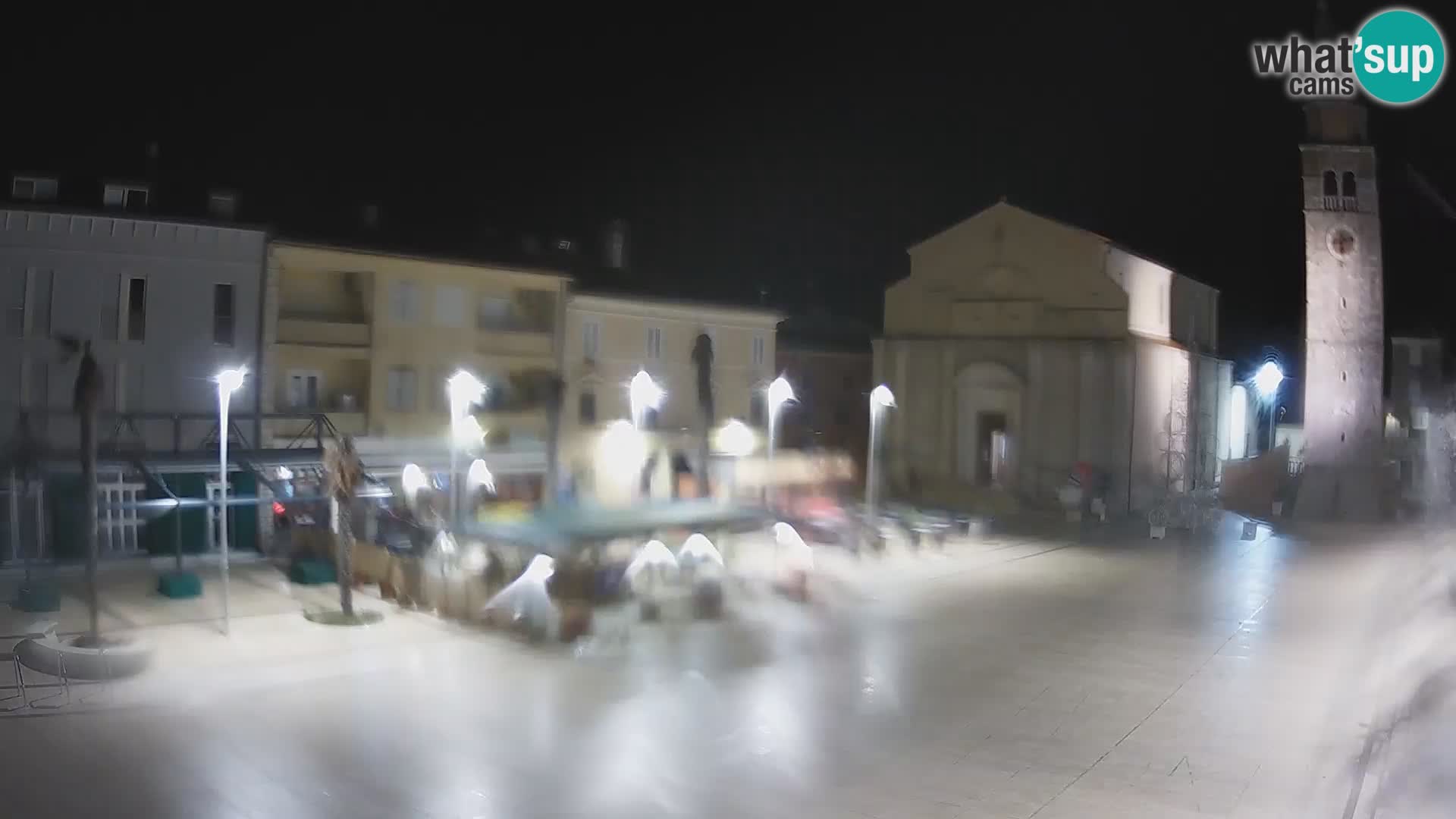 Webcam Hauptplatz in Umag