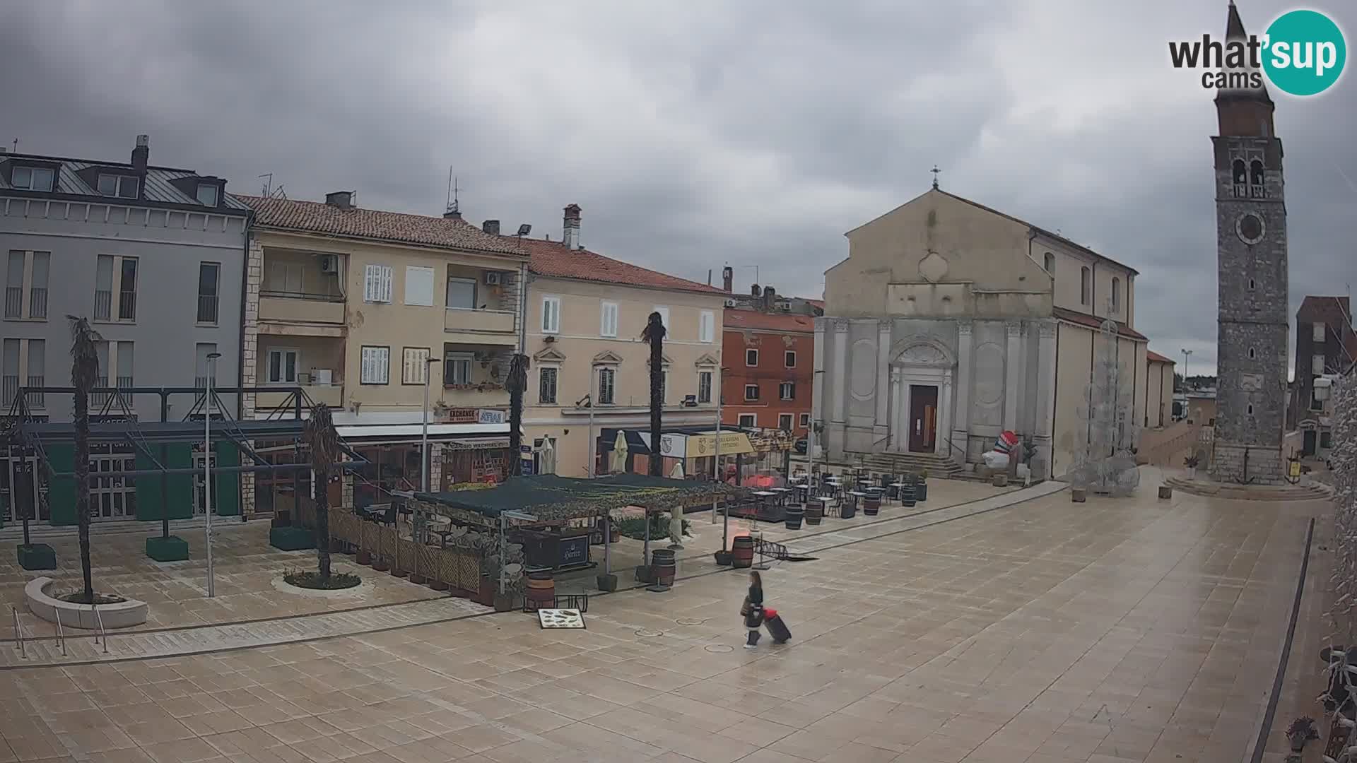 Webcam – Piazza centrale di Umago