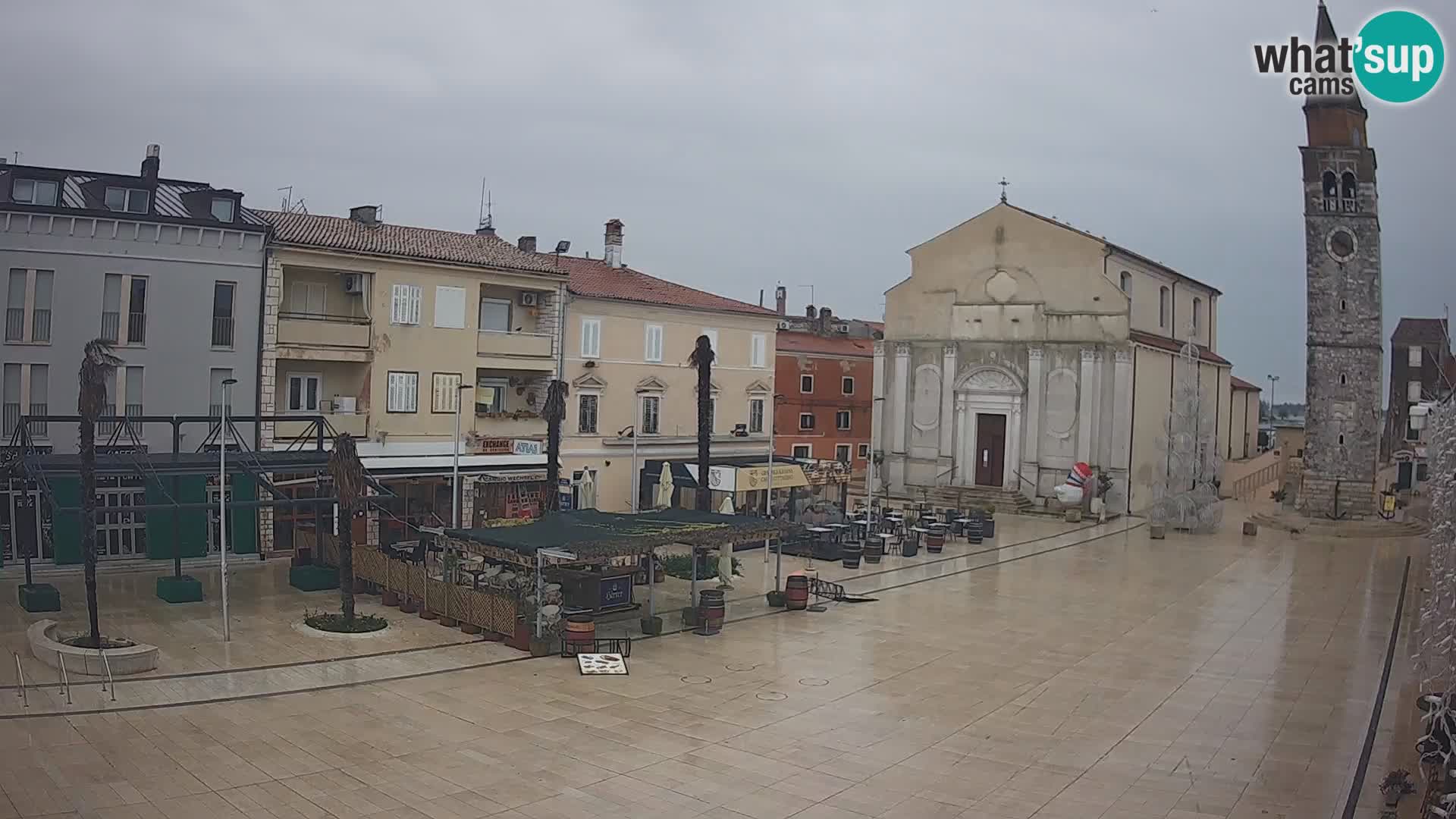 Webcam – Plaza Central en Umag