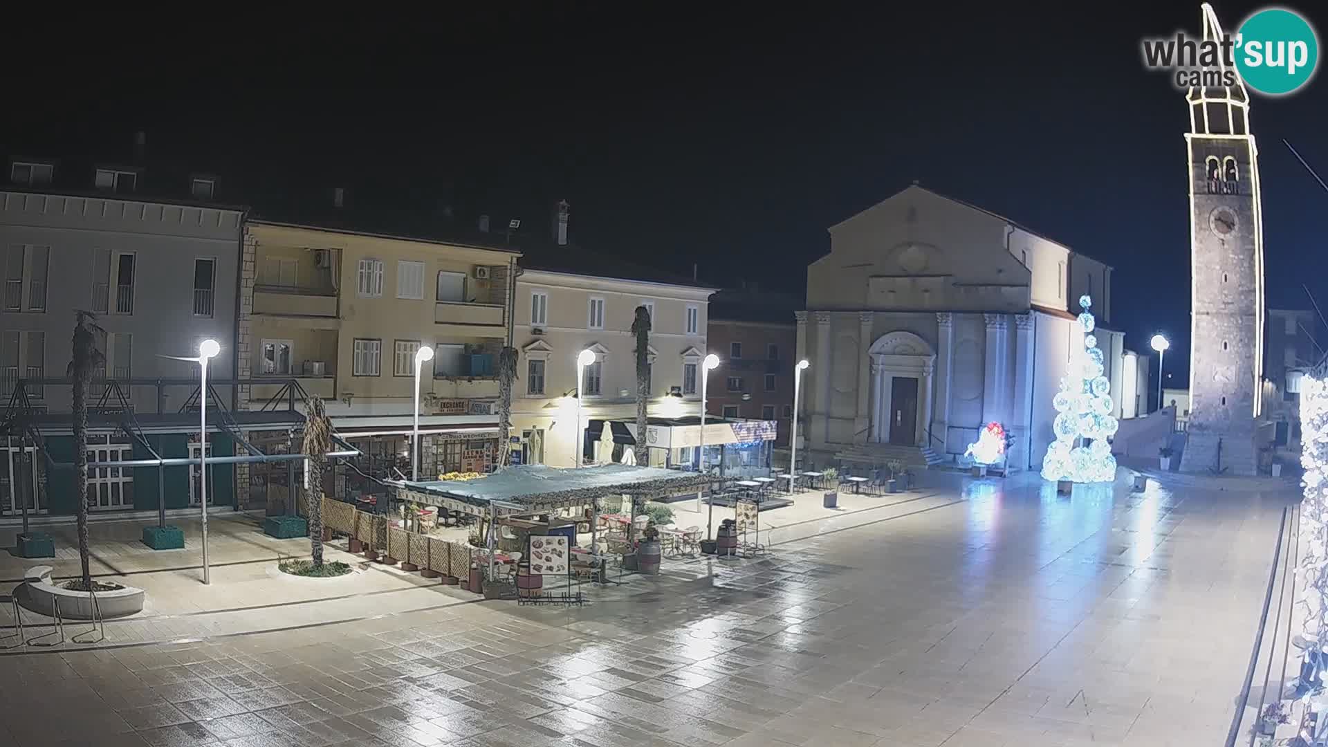 Webcam – Piazza centrale di Umago