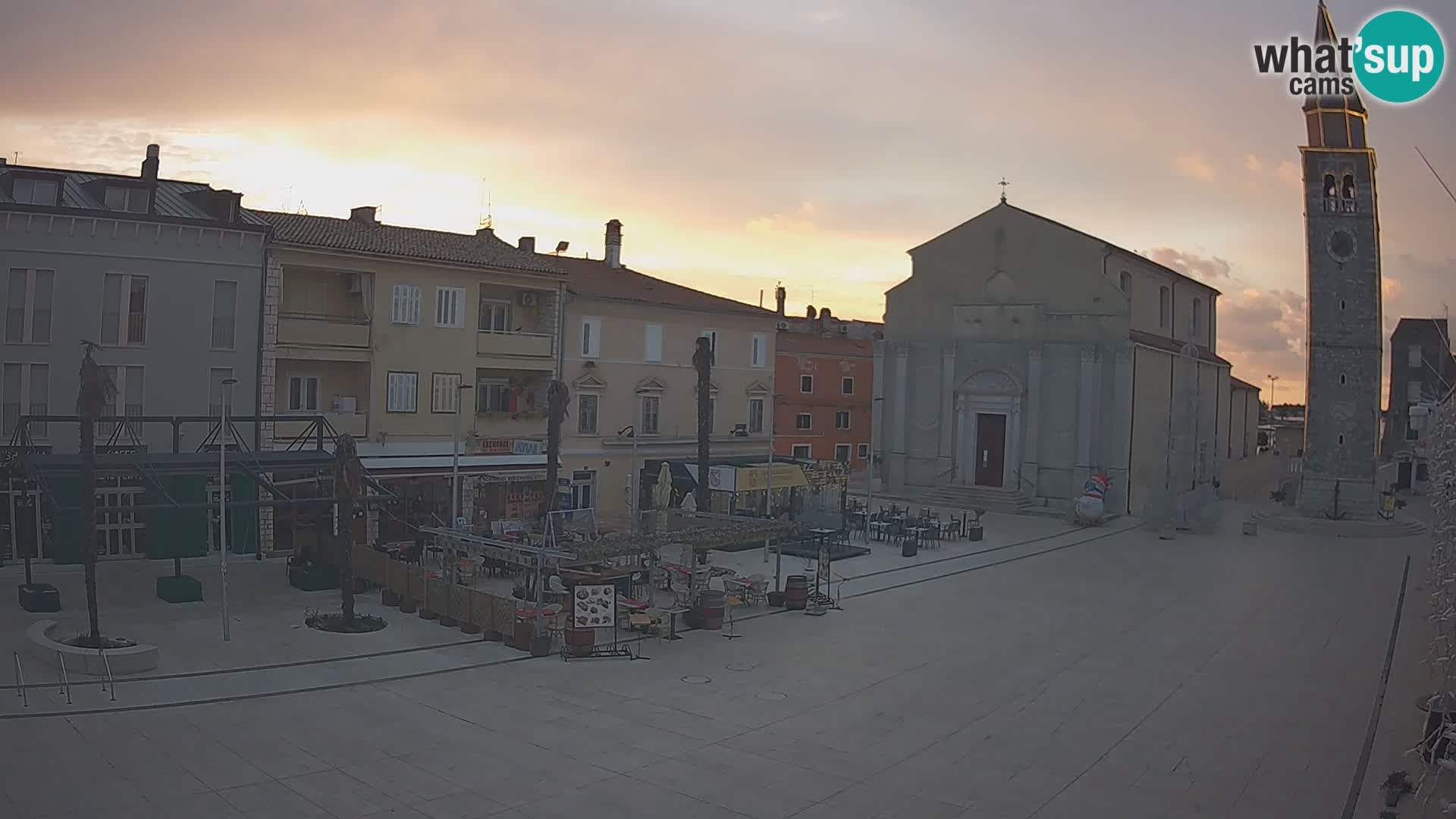 Spletna kamera na Osrednjem trgu v Umagu