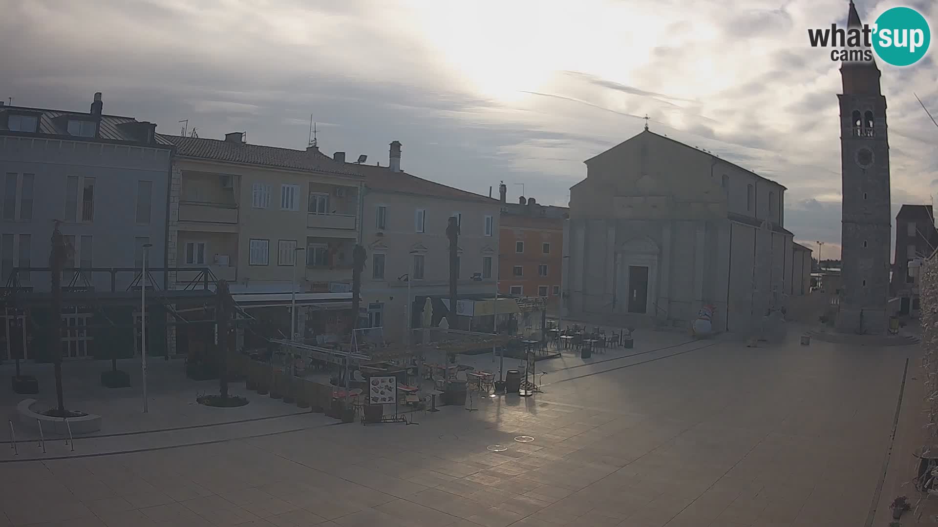 Webcam Umag Town center