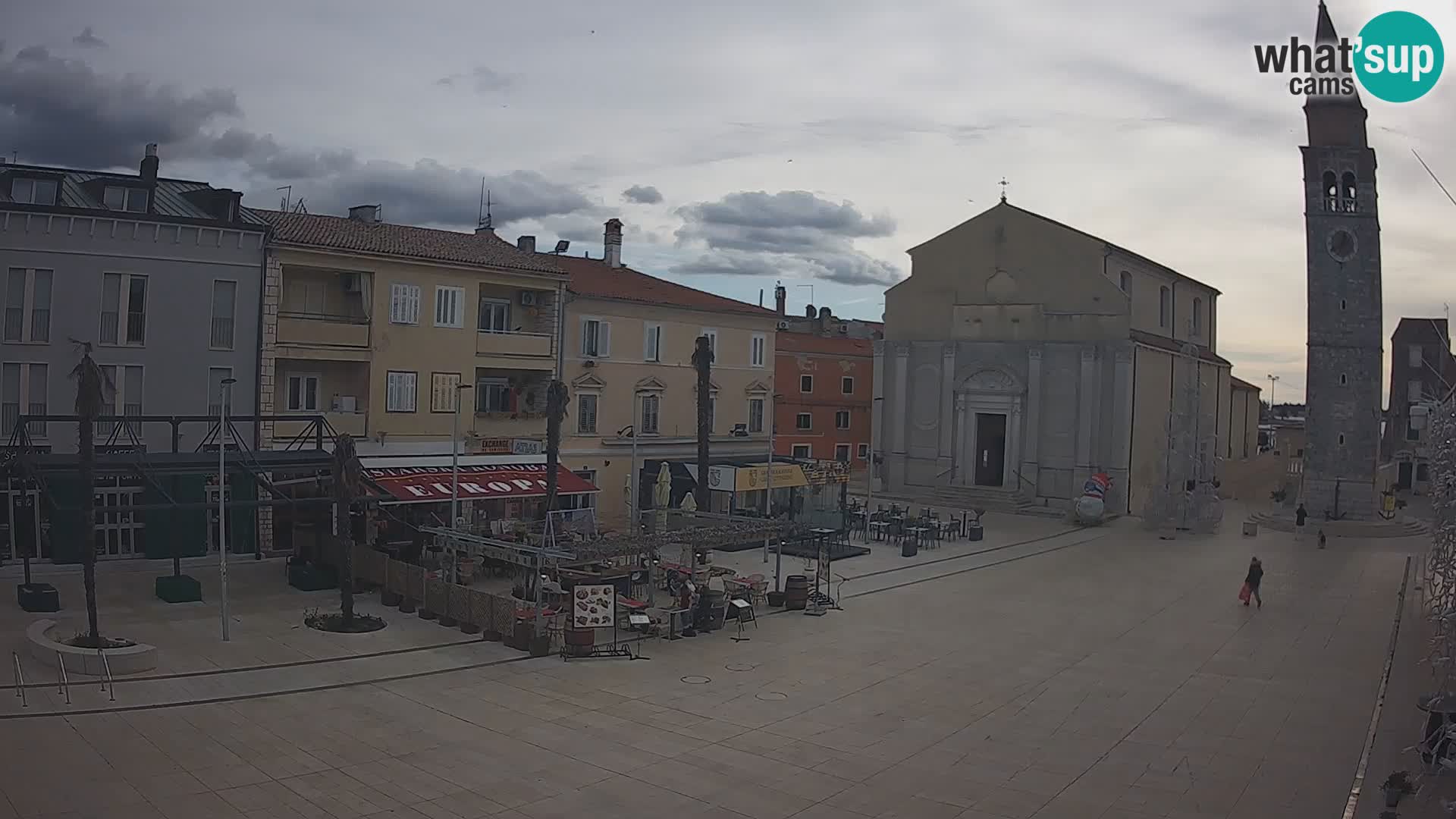 Spletna kamera na Osrednjem trgu v Umagu