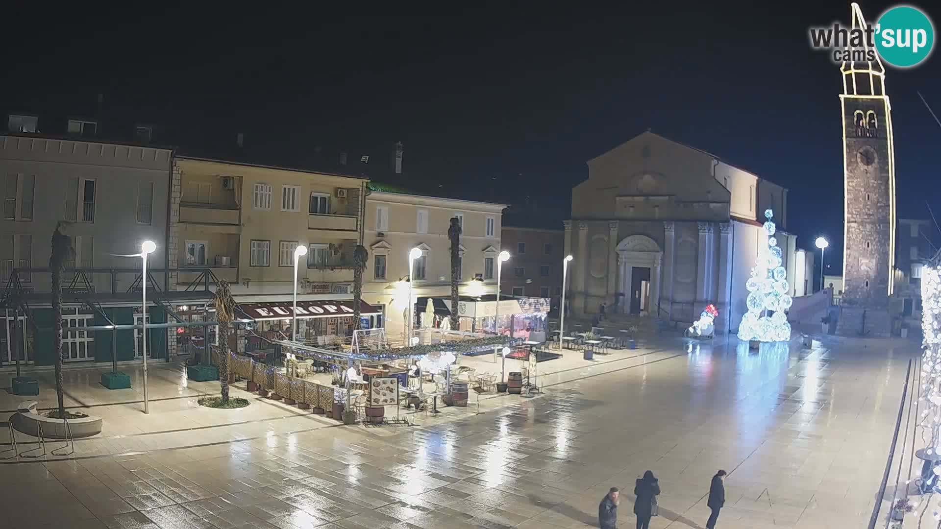 Webcam – Plaza Central en Umag