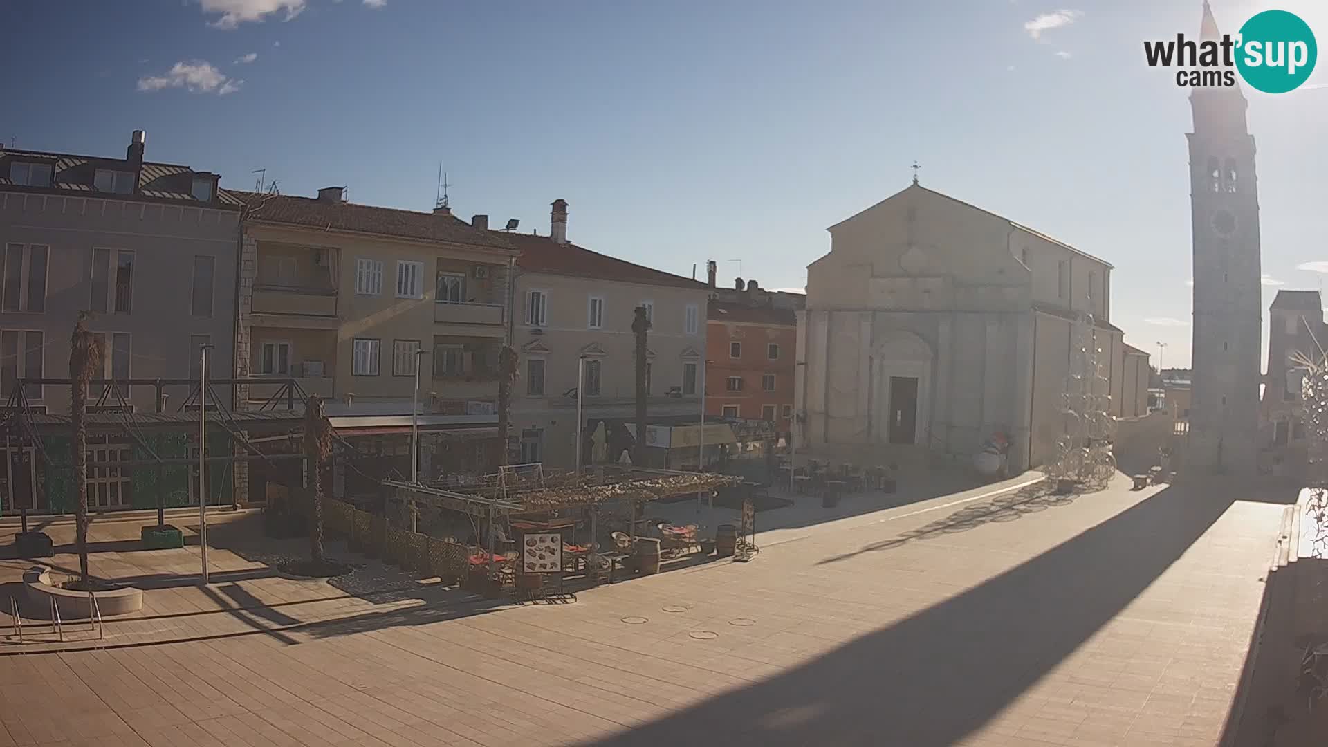 Webcam – Plaza Central en Umag