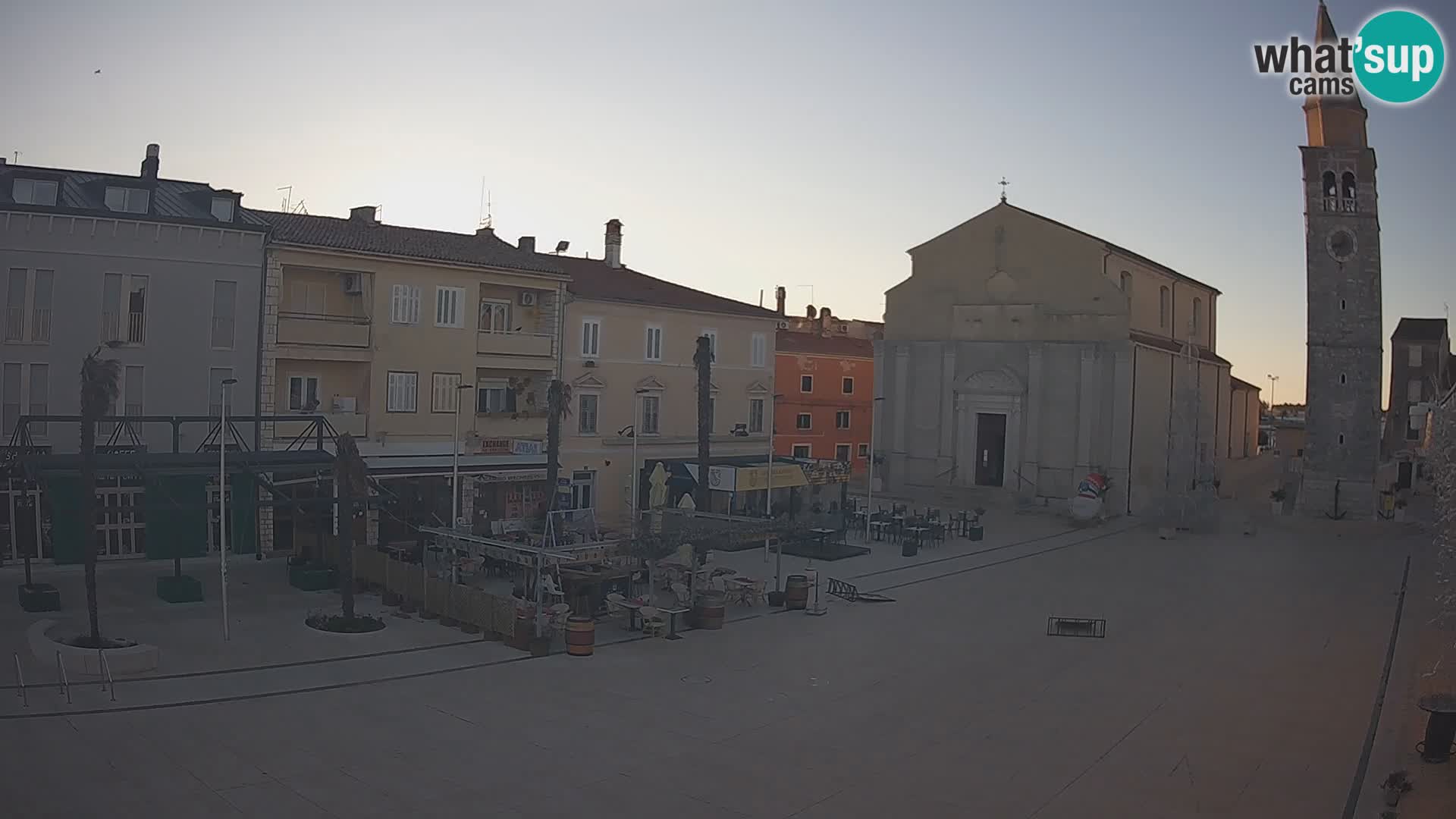 Webcam – Plaza Central en Umag