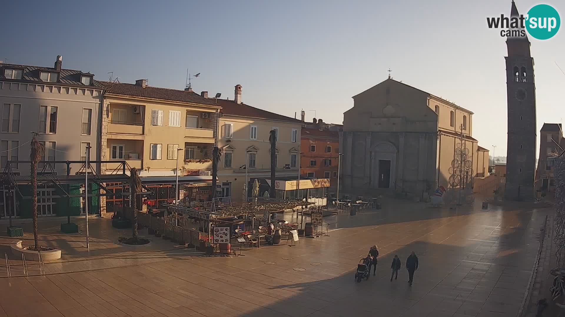 Webcam – Piazza centrale di Umago