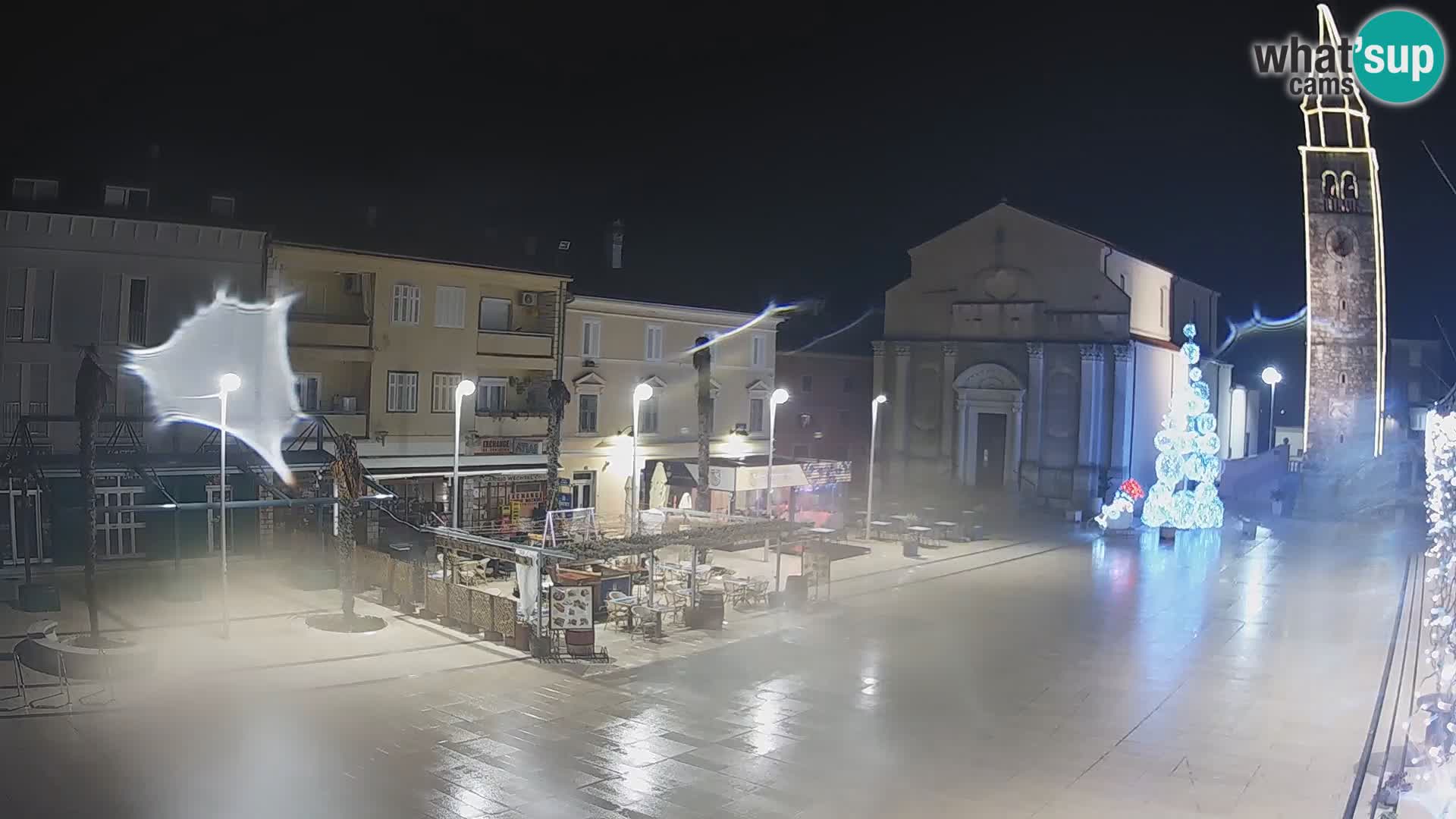 Webcam – Piazza centrale di Umago