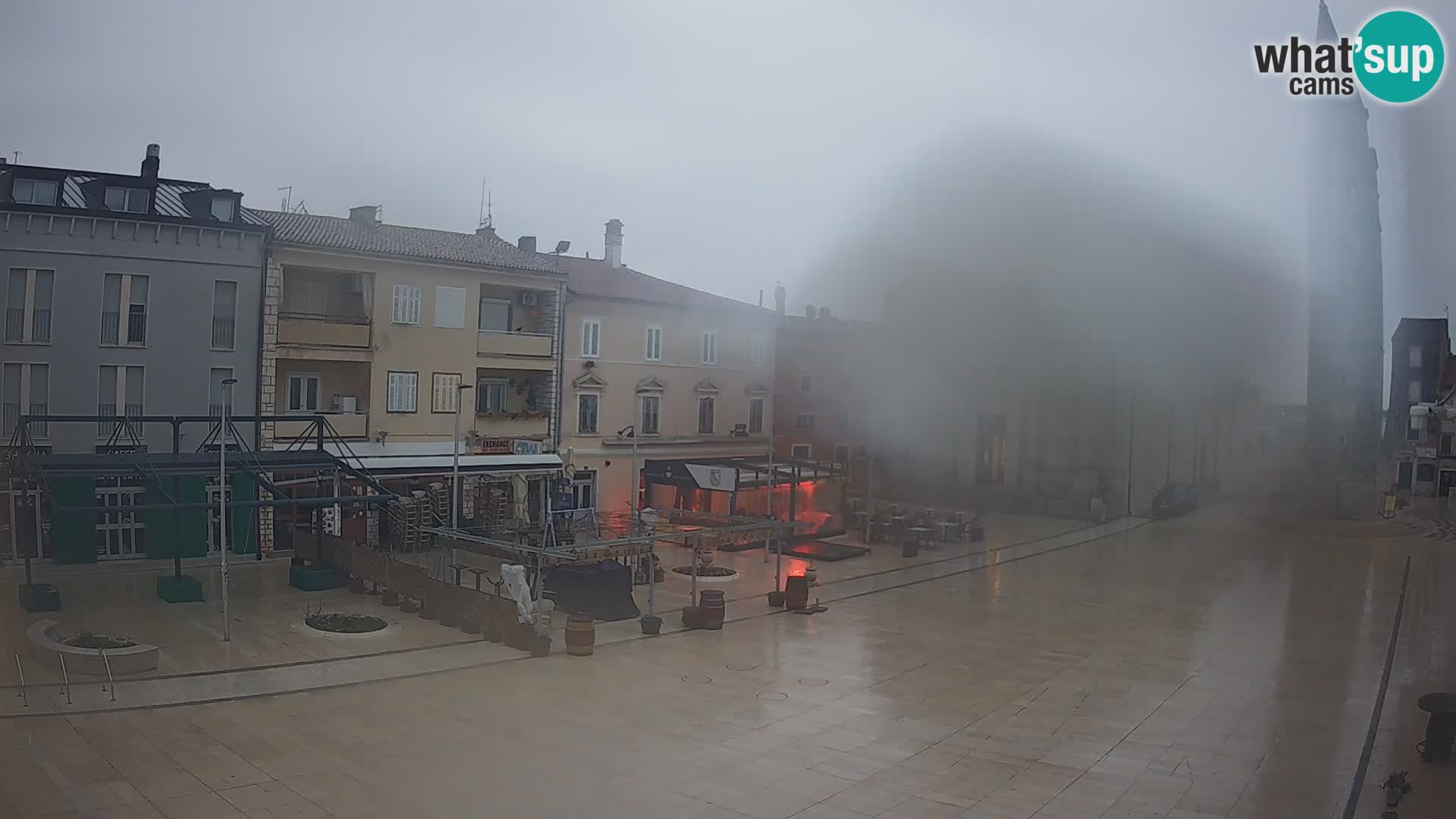 Webcam Hauptplatz in Umag