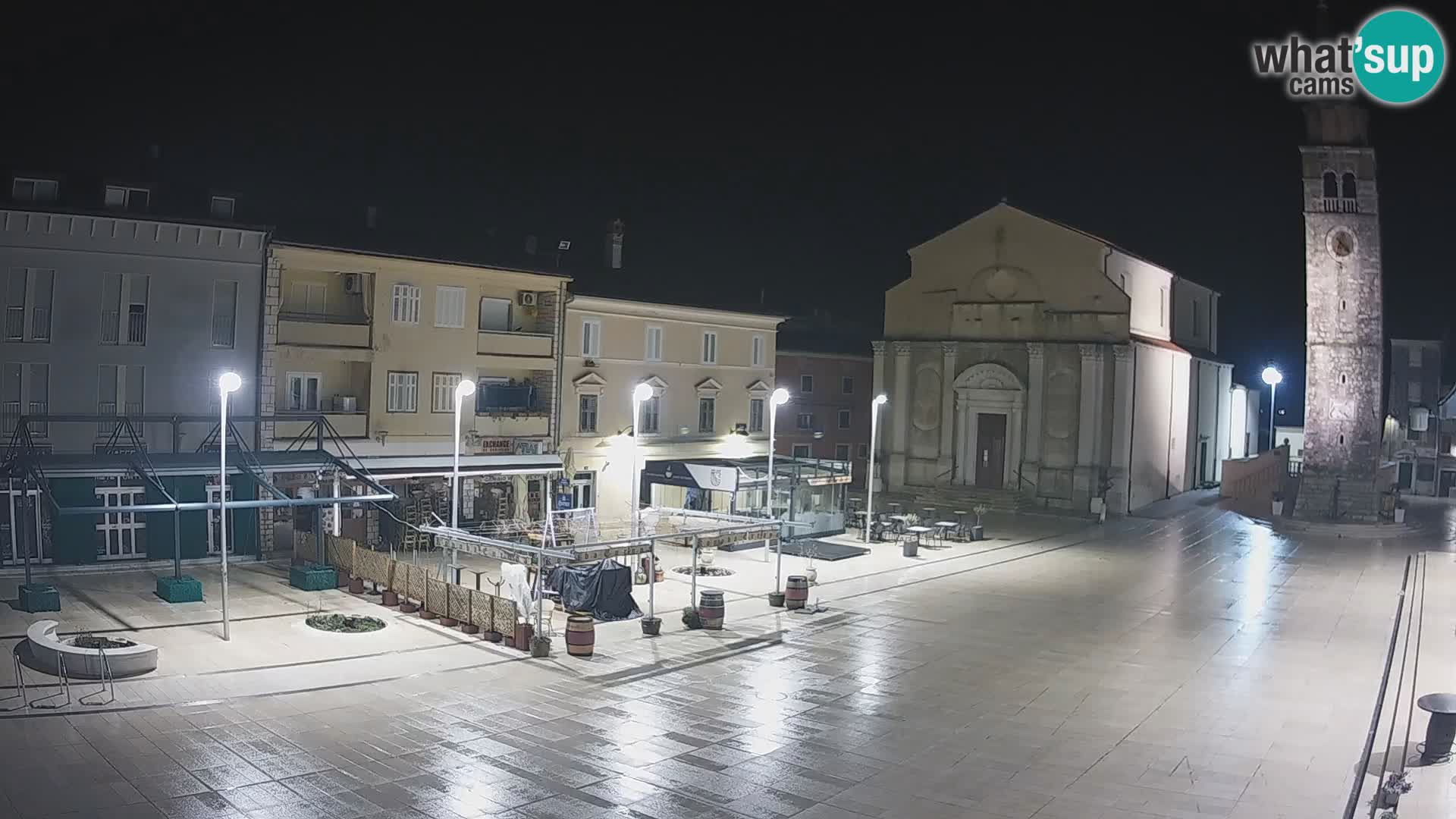 Webcam – Piazza centrale di Umago