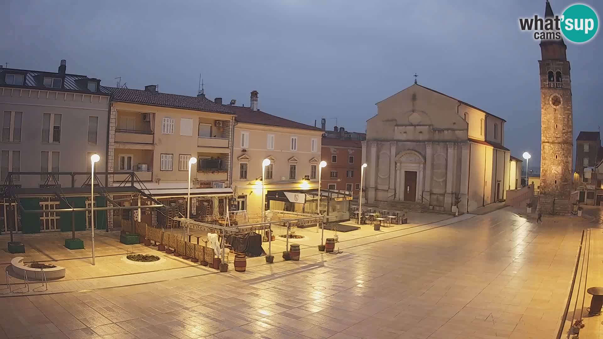 Webcam – Piazza centrale di Umago