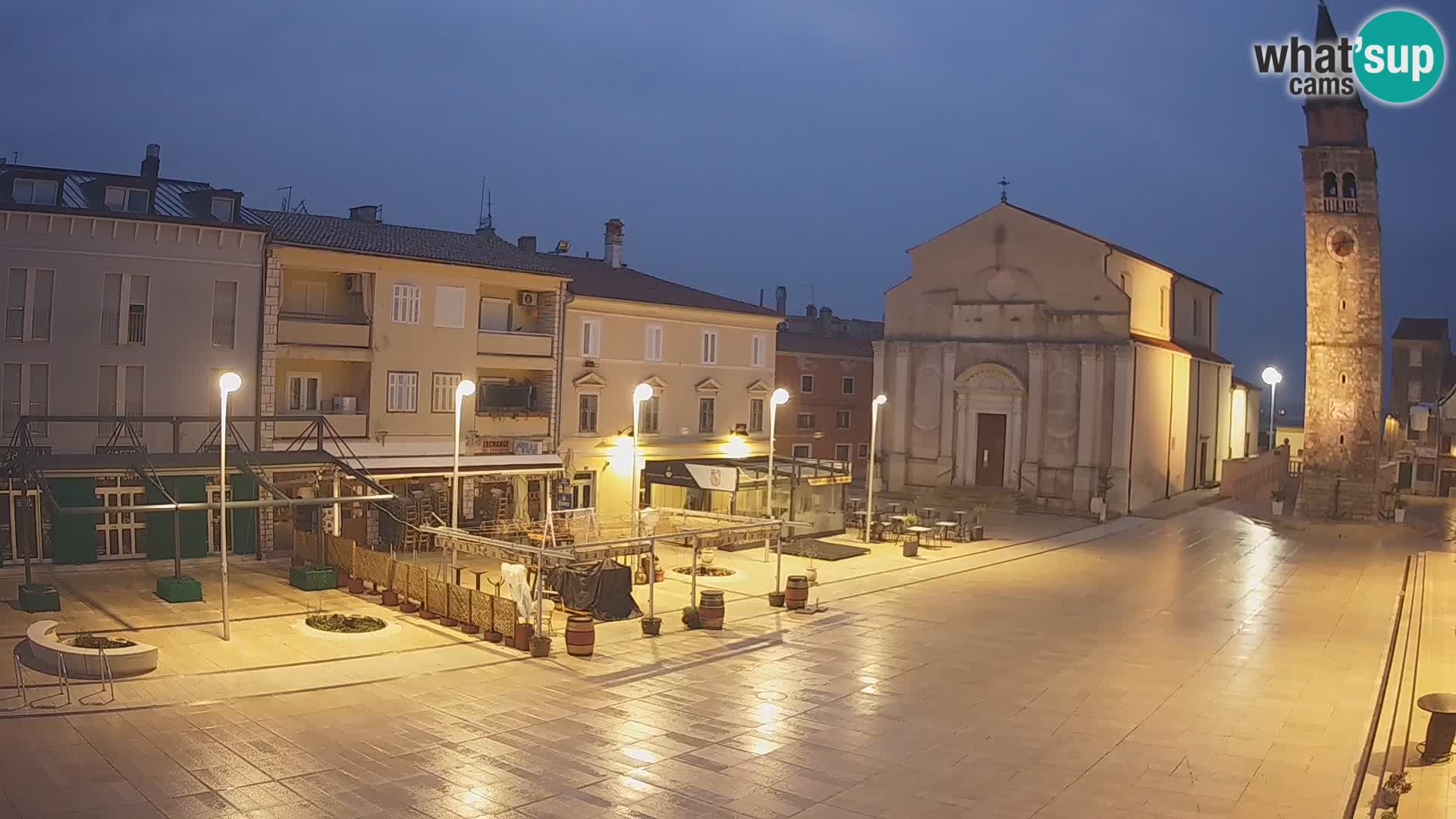 Webcam – Piazza centrale di Umago