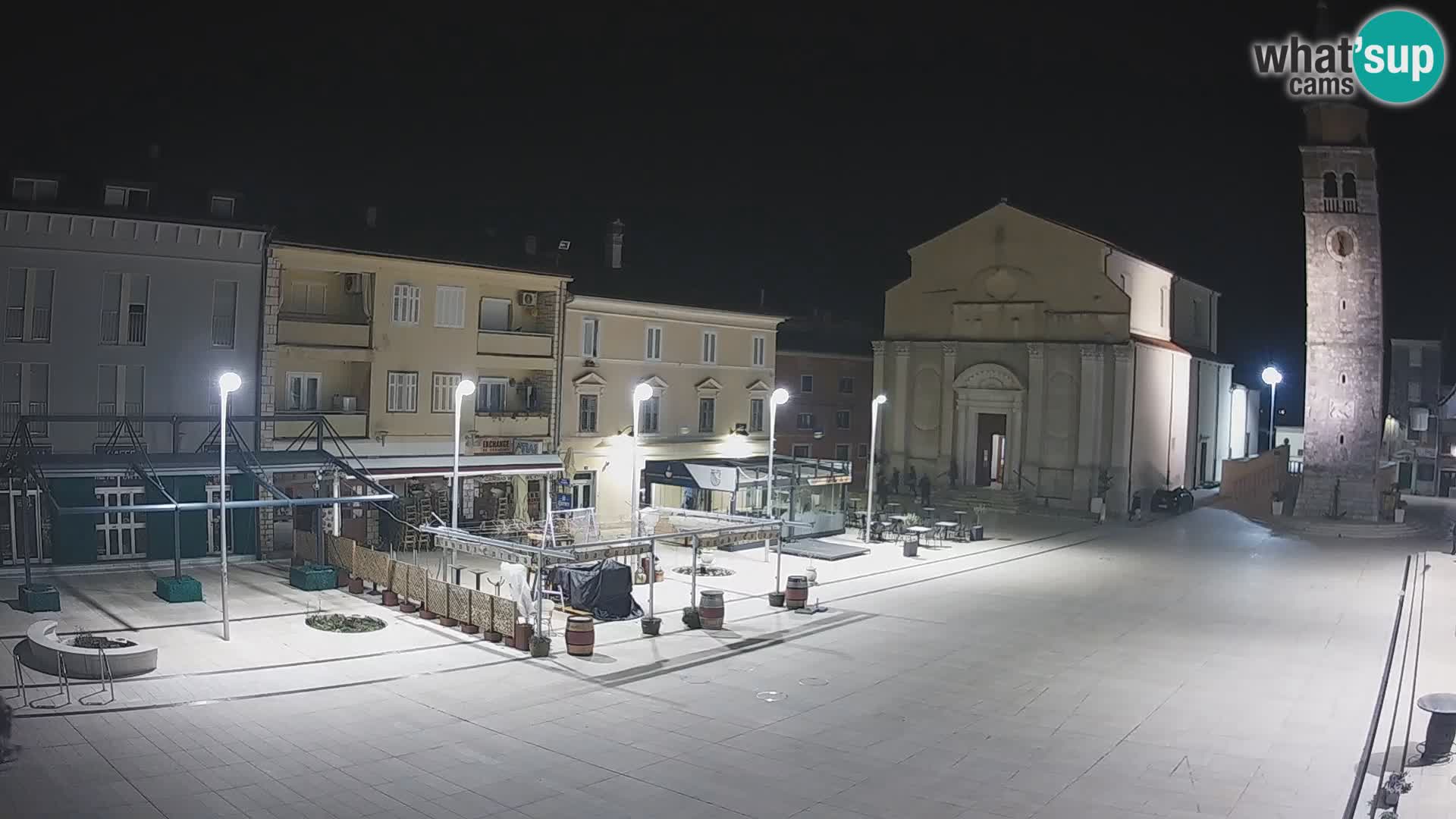 Webcam – Plaza Central en Umag