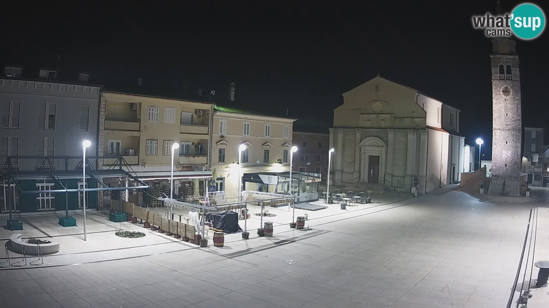 Webcam – Plaza Central en Umag