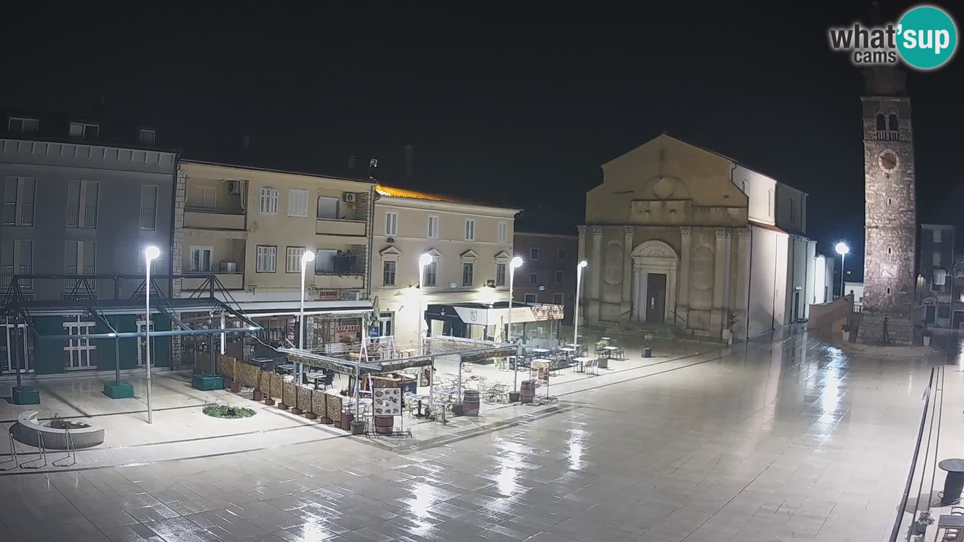 Webcam – Piazza centrale di Umago