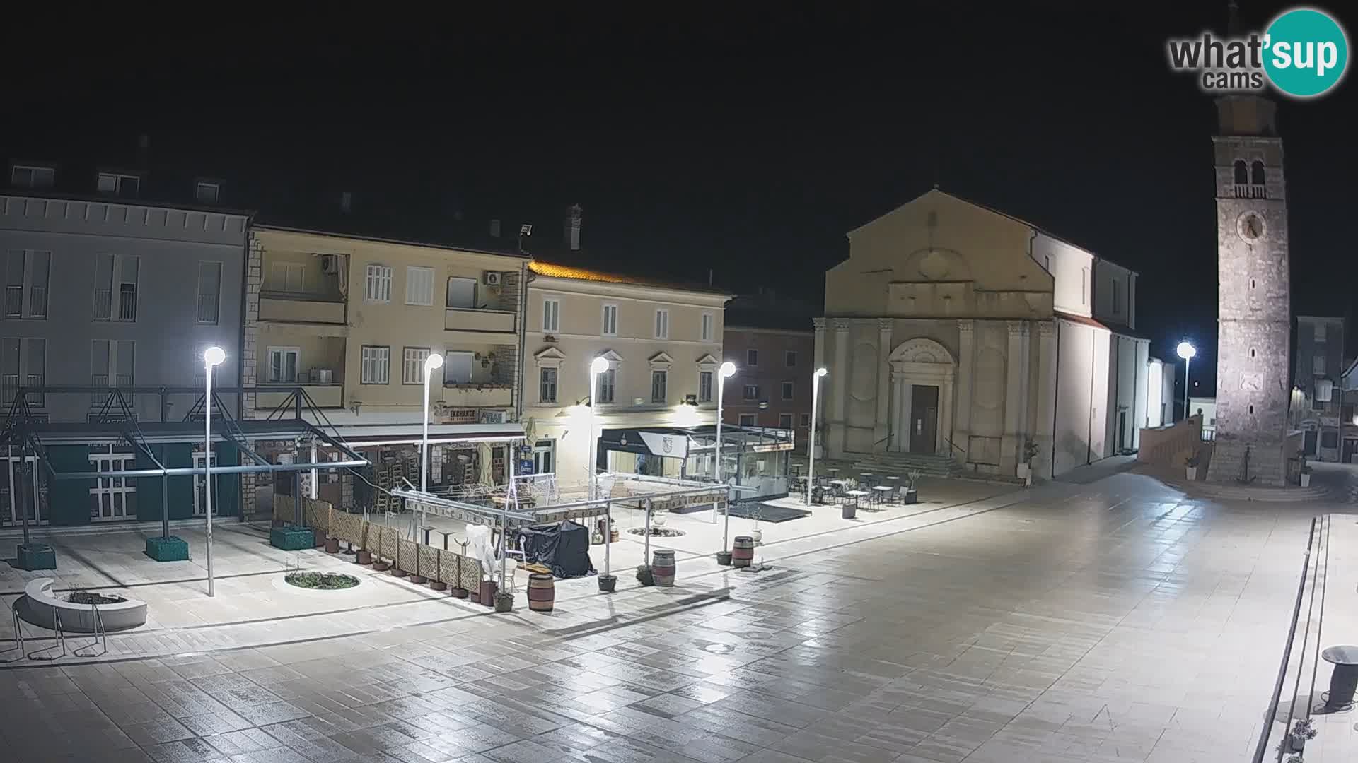 Webcam – Plaza Central en Umag