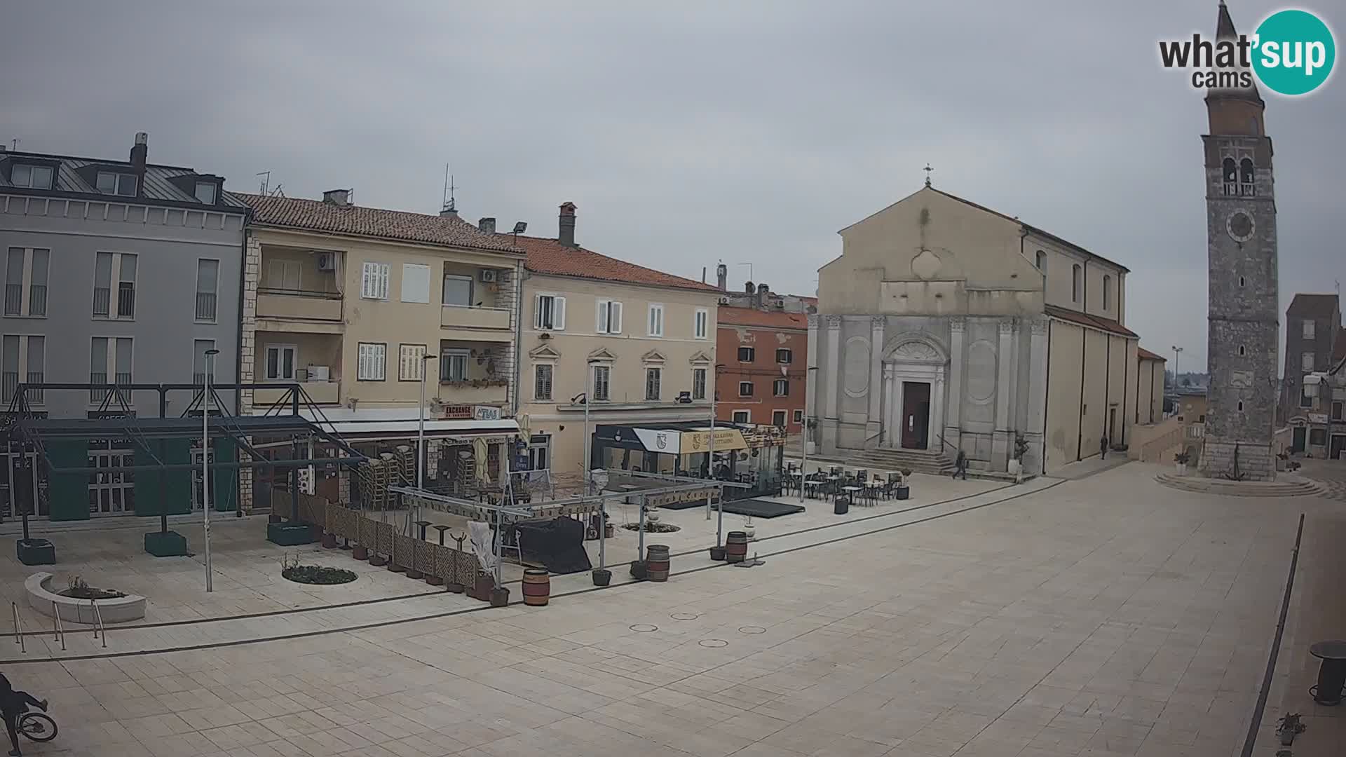 Webcam – Piazza centrale di Umago