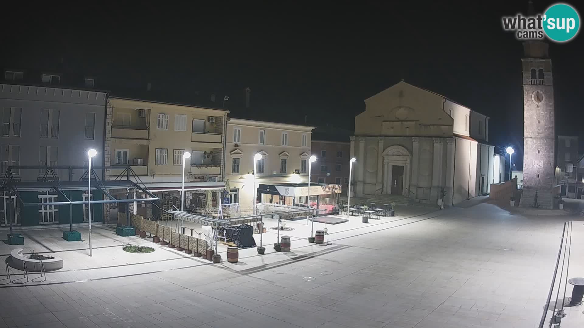 Webcam – Piazza centrale di Umago