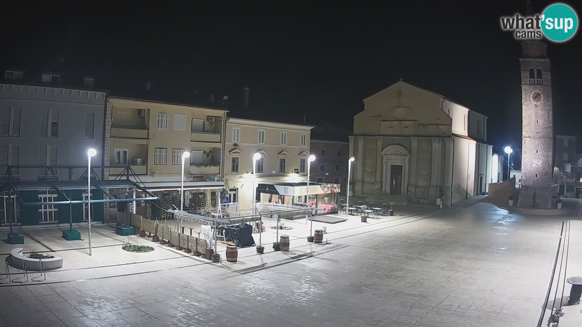 Webcam – Piazza centrale di Umago