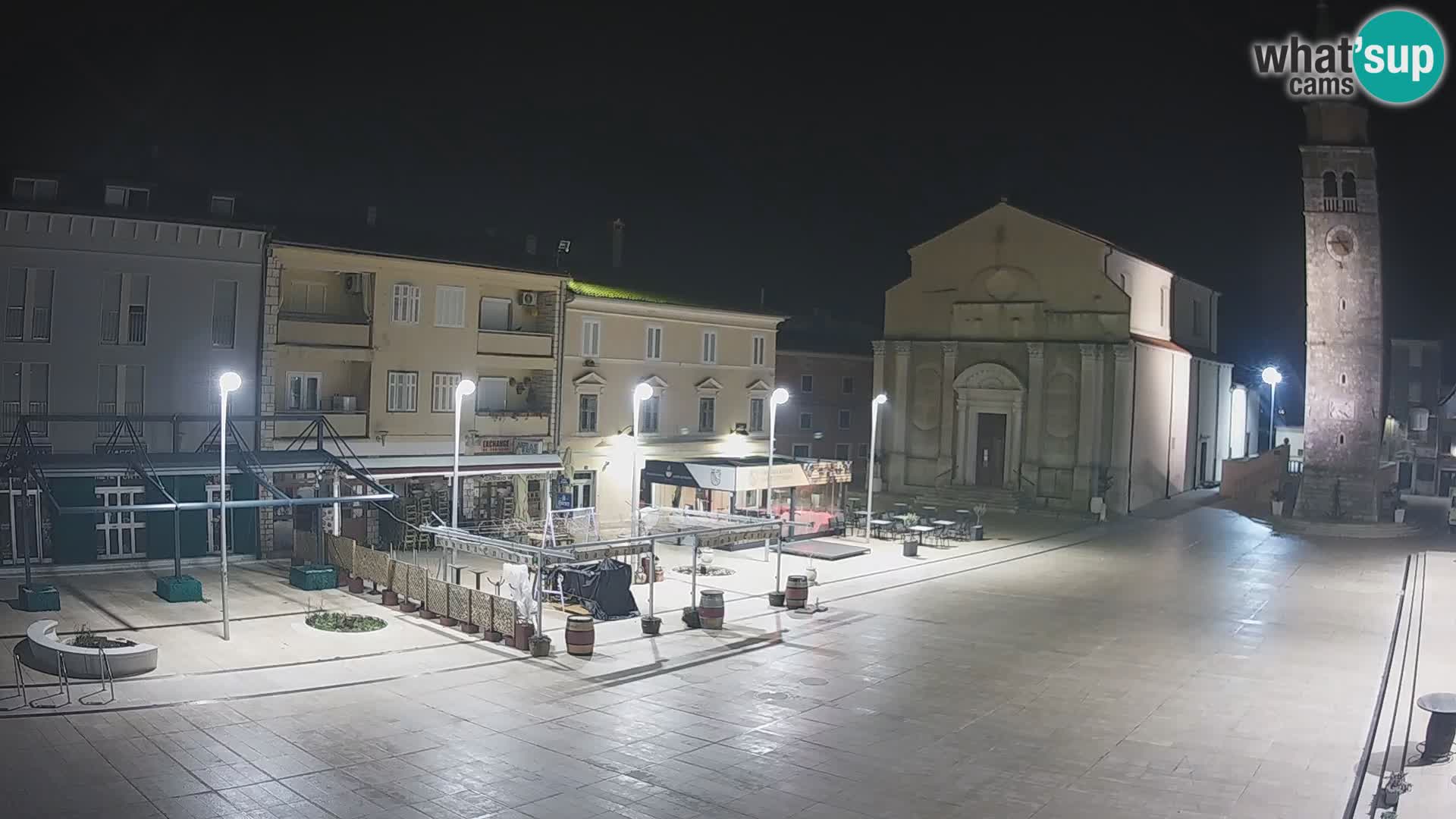 Webcam – Piazza centrale di Umago