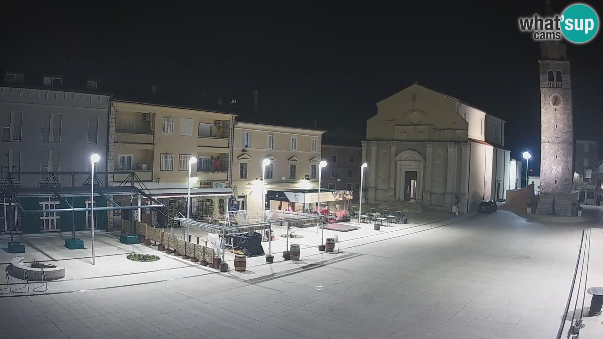 Webcam – Piazza centrale di Umago