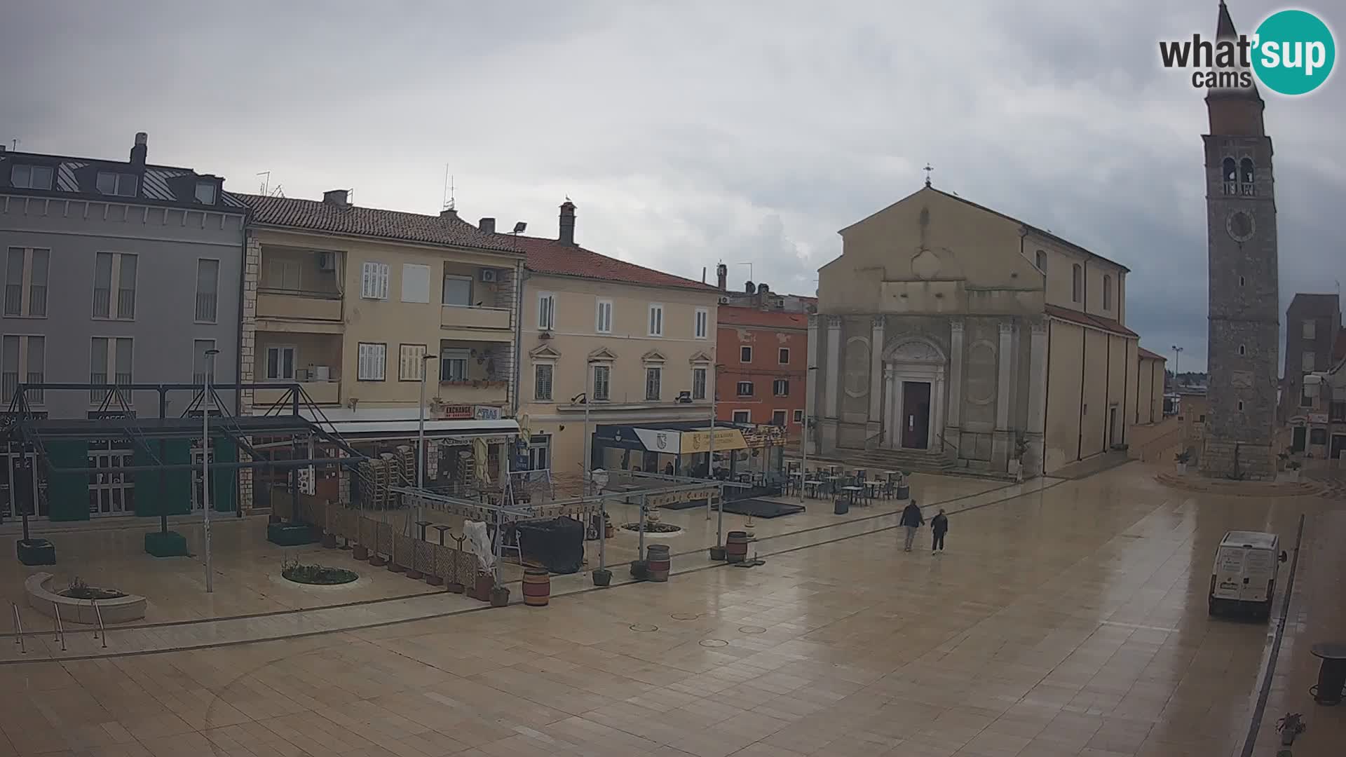 Webcam – Plaza Central en Umag