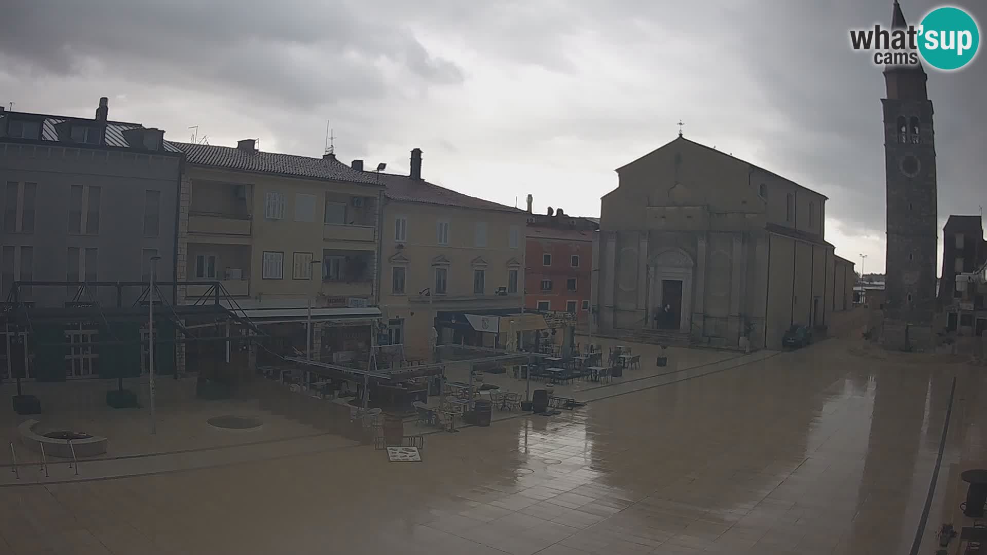 Webcam – Piazza centrale di Umago