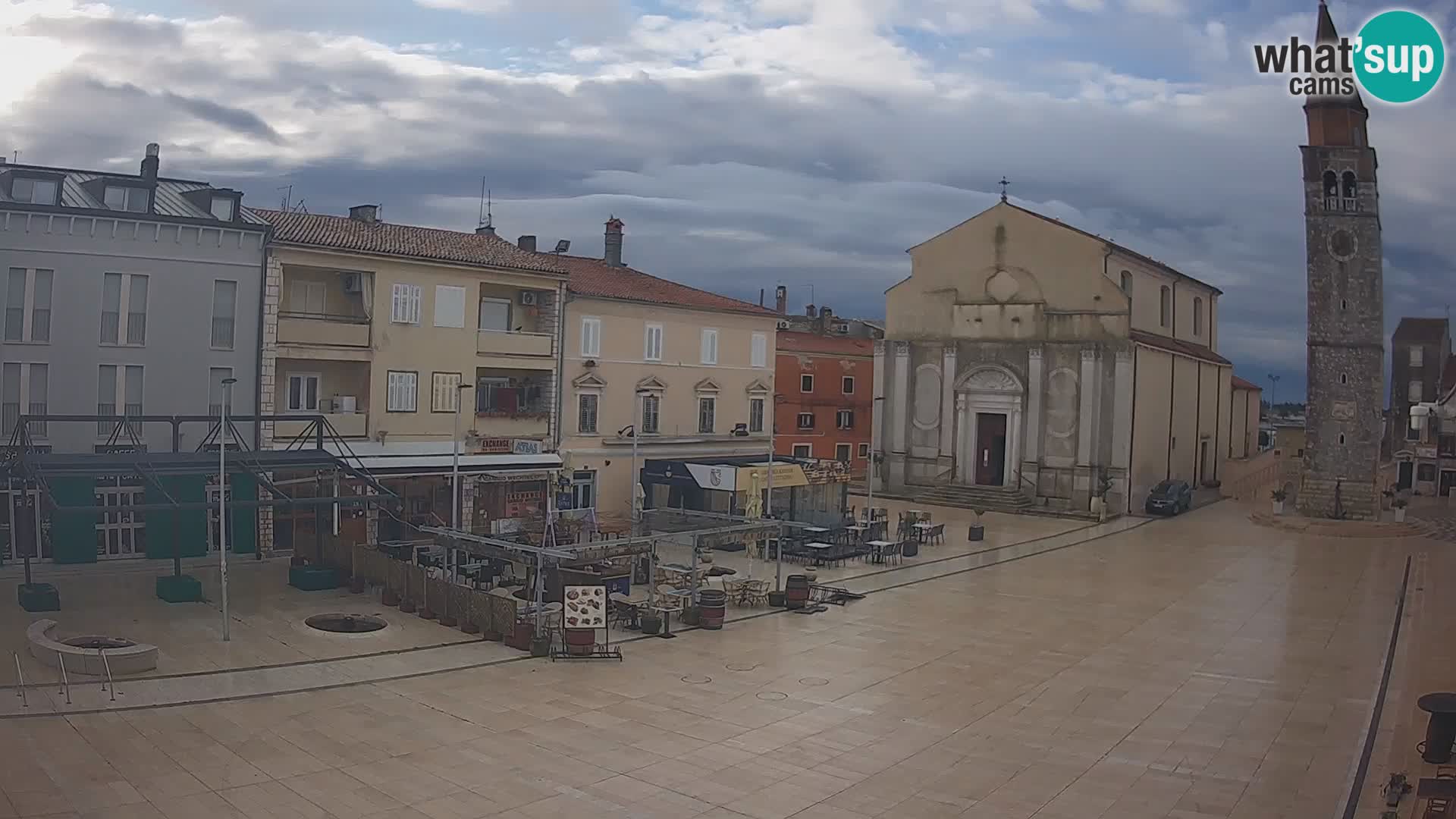 Webcam – Plaza Central en Umag