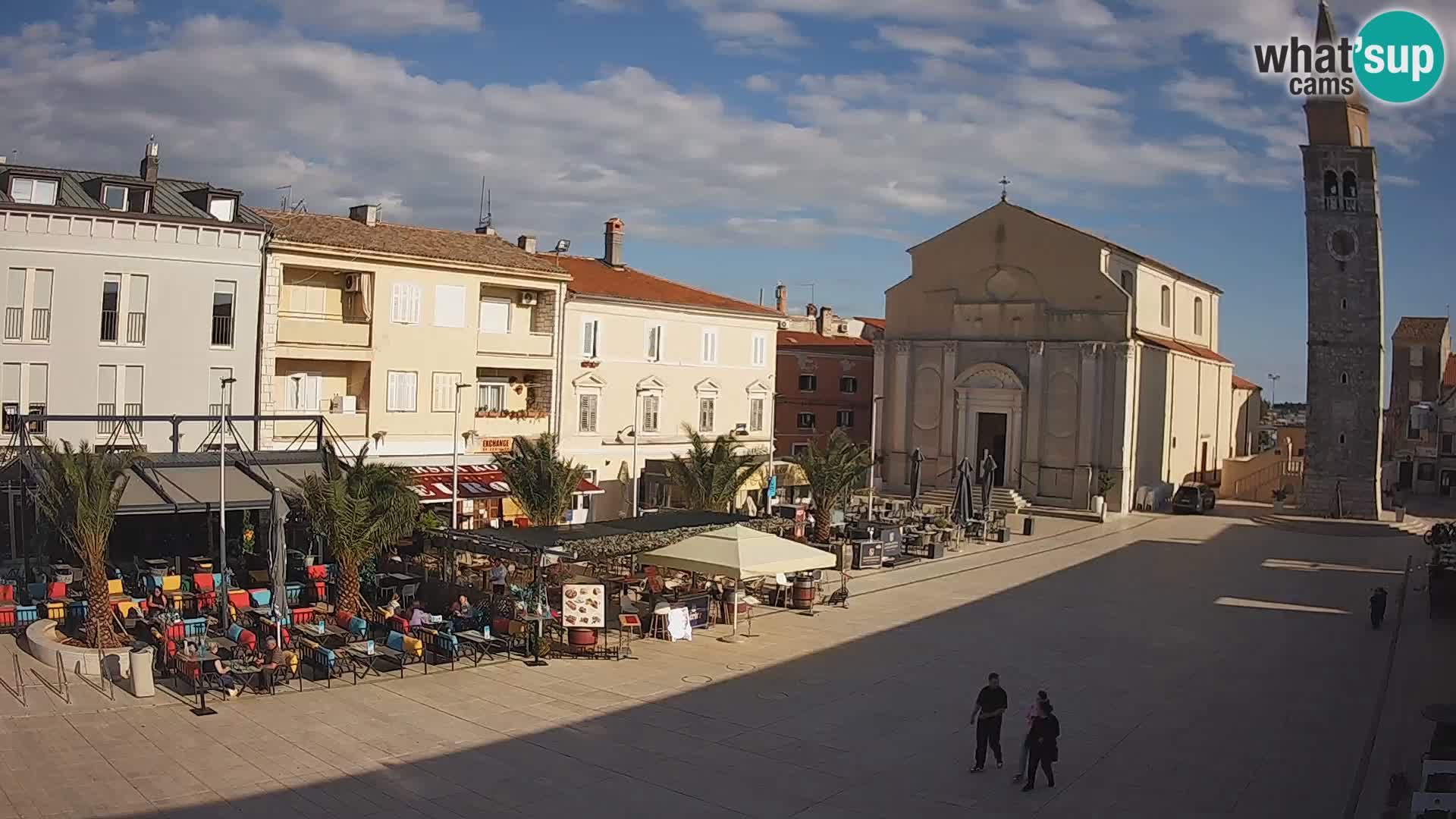 Webcam Hauptplatz in Umag