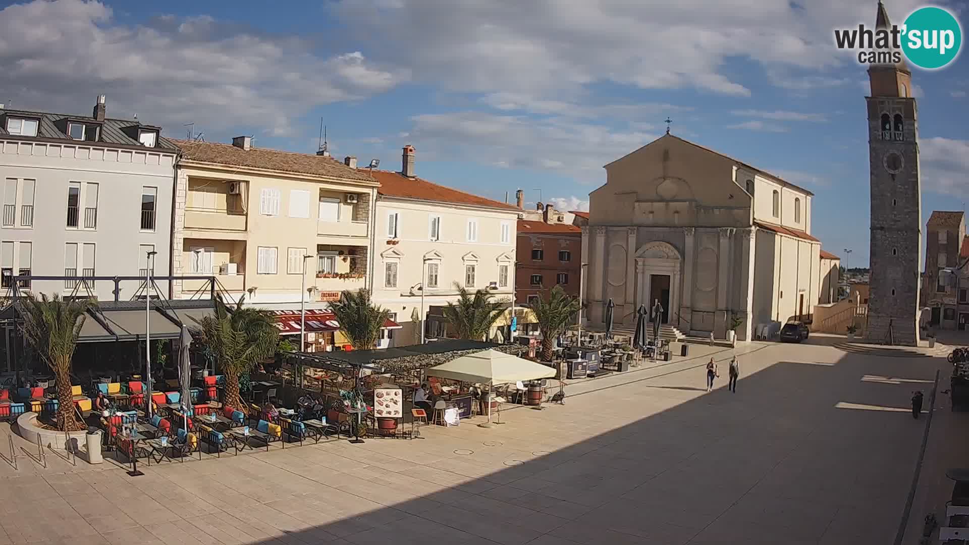 Webcam Hauptplatz in Umag