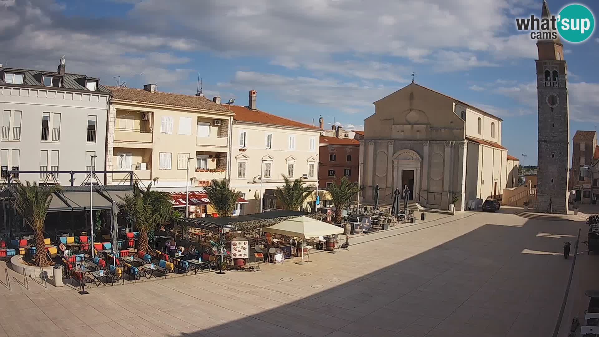 Webcam – Piazza centrale di Umago