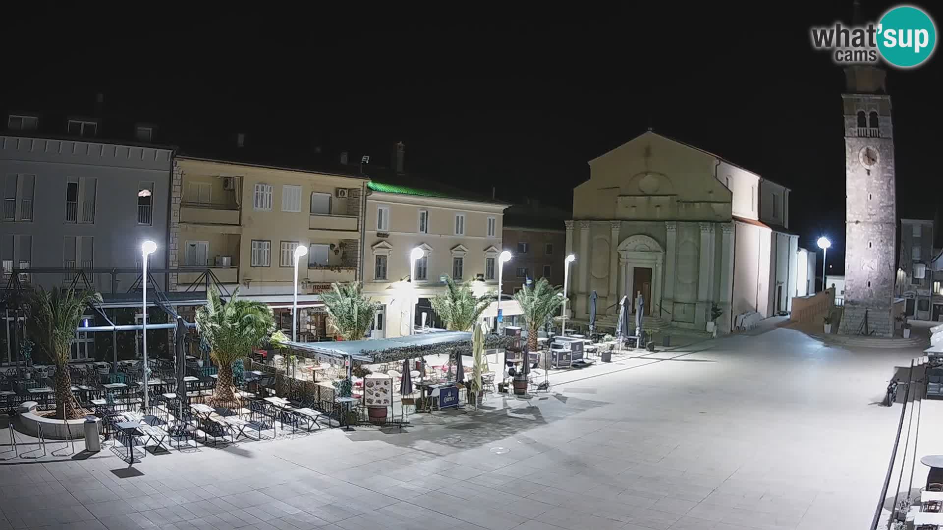 Spletna kamera na Osrednjem trgu v Umagu