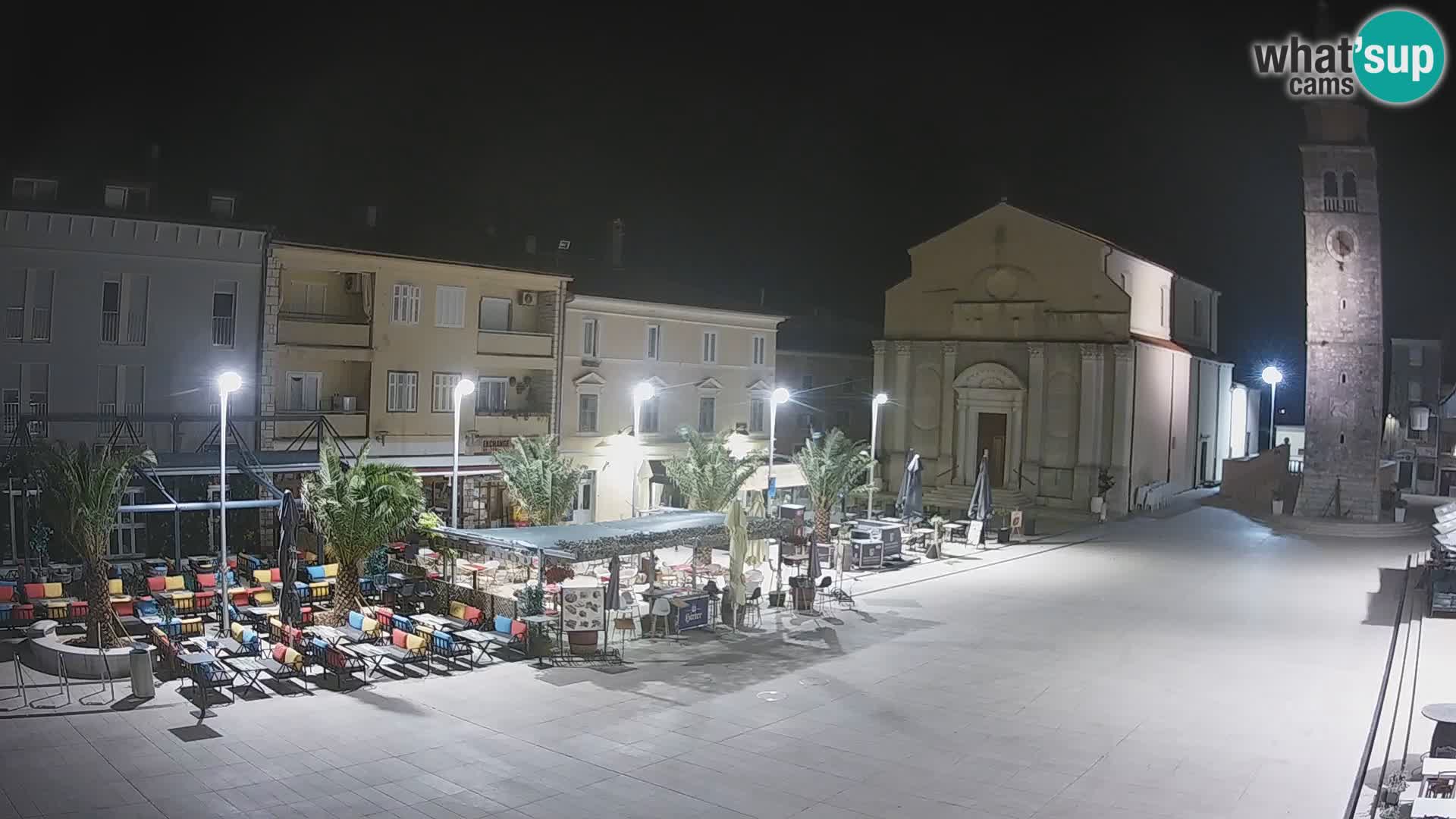 Webcam Hauptplatz in Umag