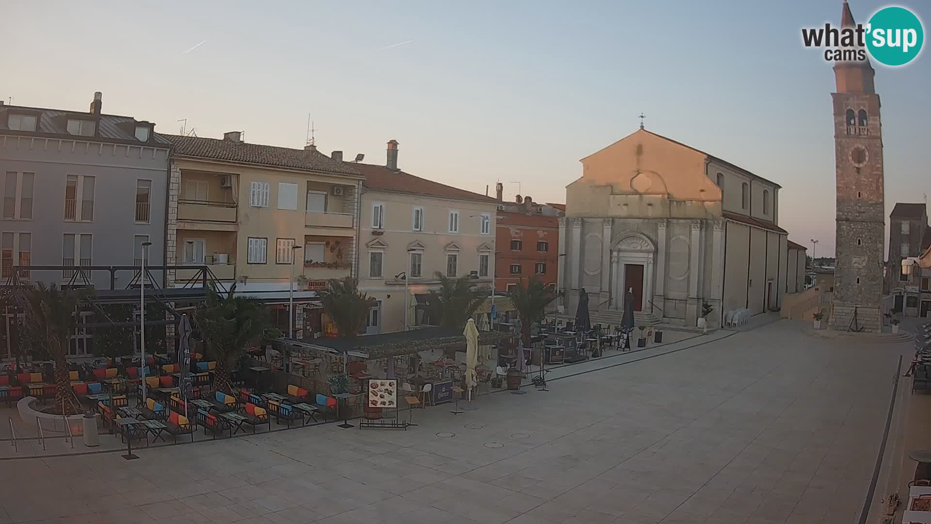 Webcam – Piazza centrale di Umago