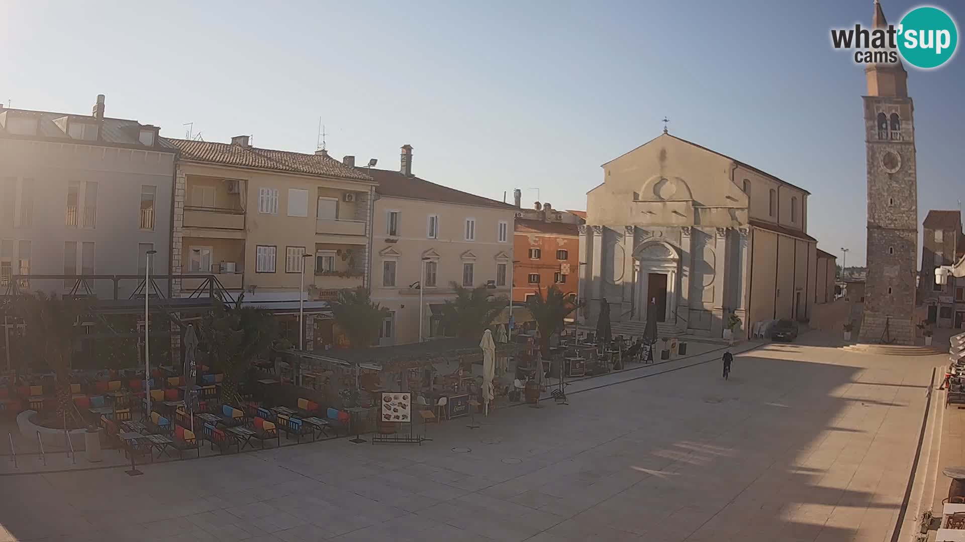 Webcam – Piazza centrale di Umago