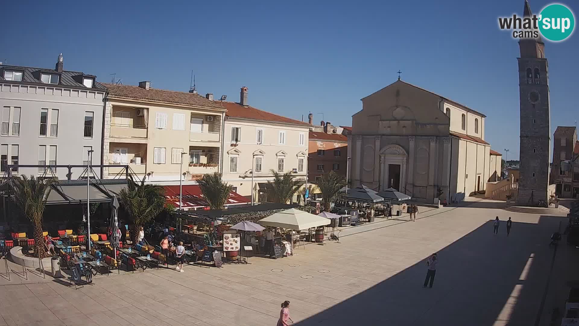 Webcam – Piazza centrale di Umago