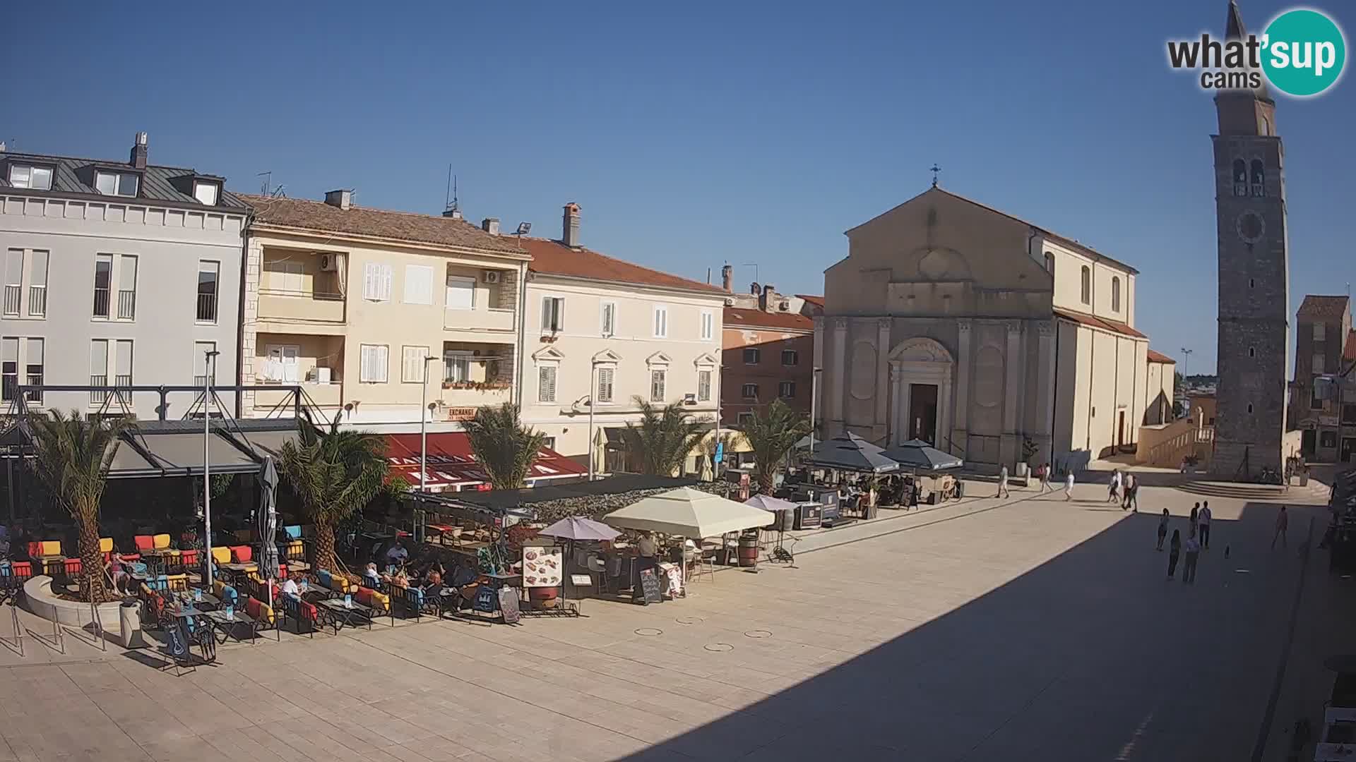 Webcam – Piazza centrale di Umago