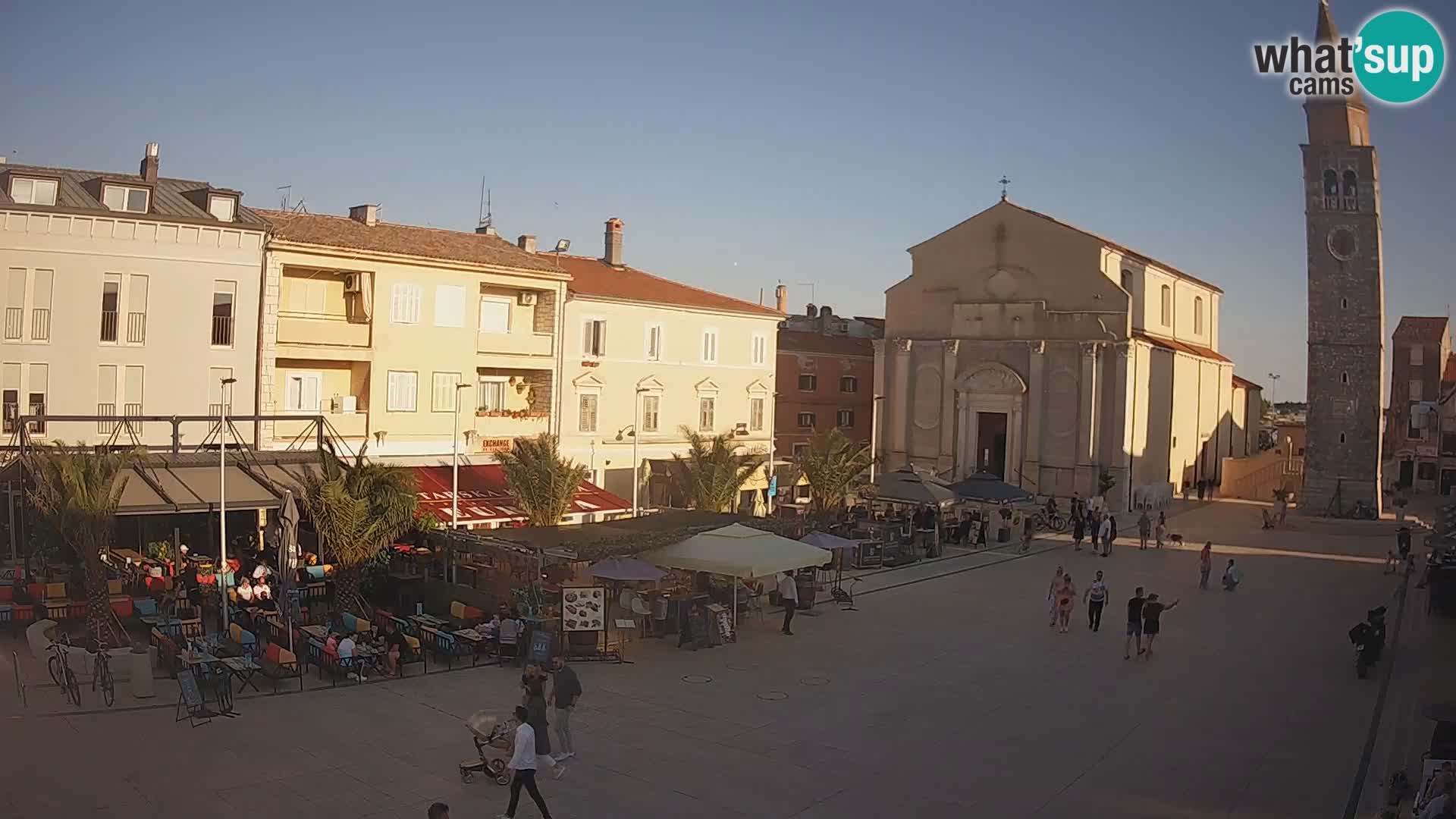 Webcam – Plaza Central en Umag