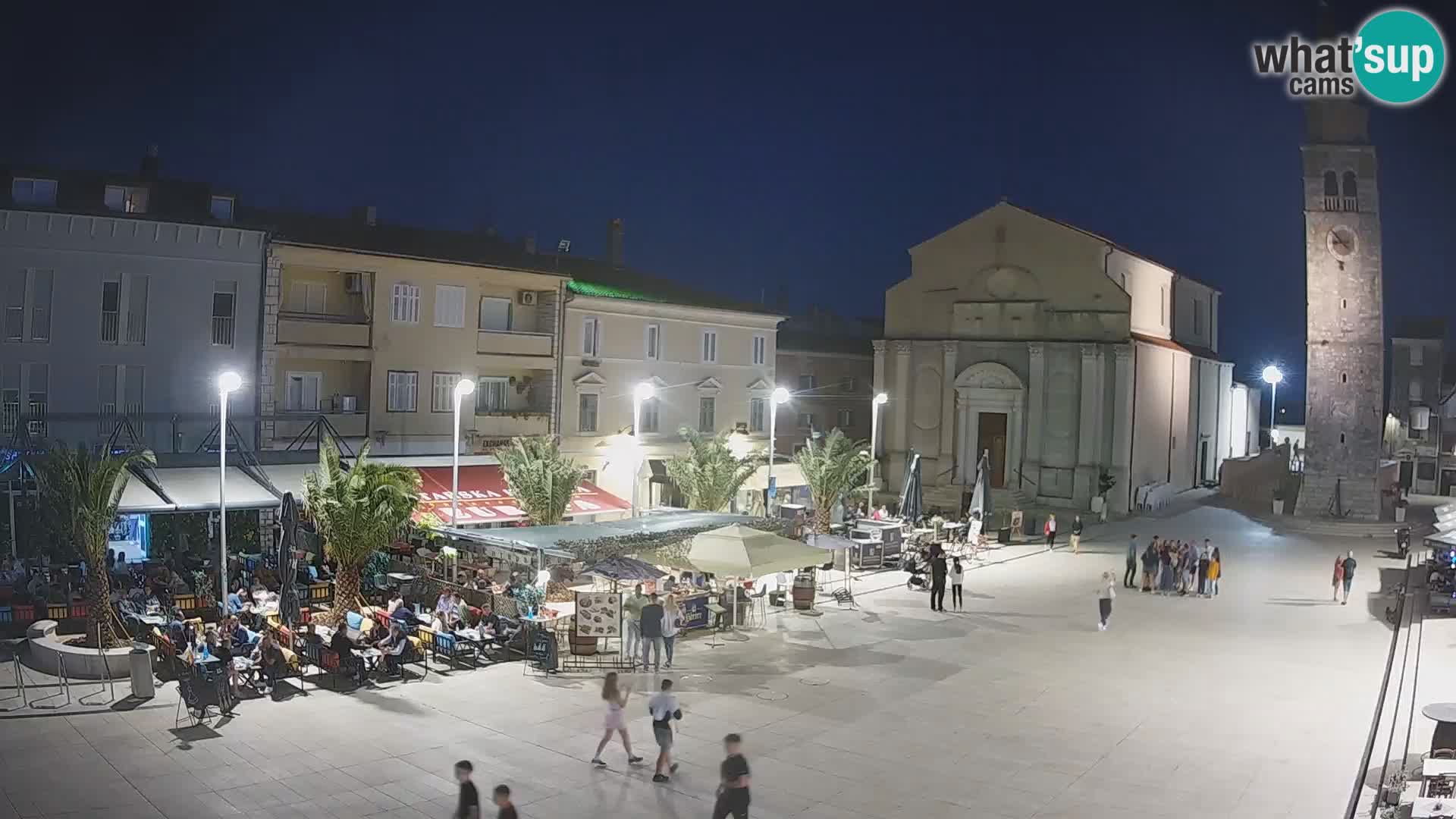 Webcam – Plaza Central en Umag