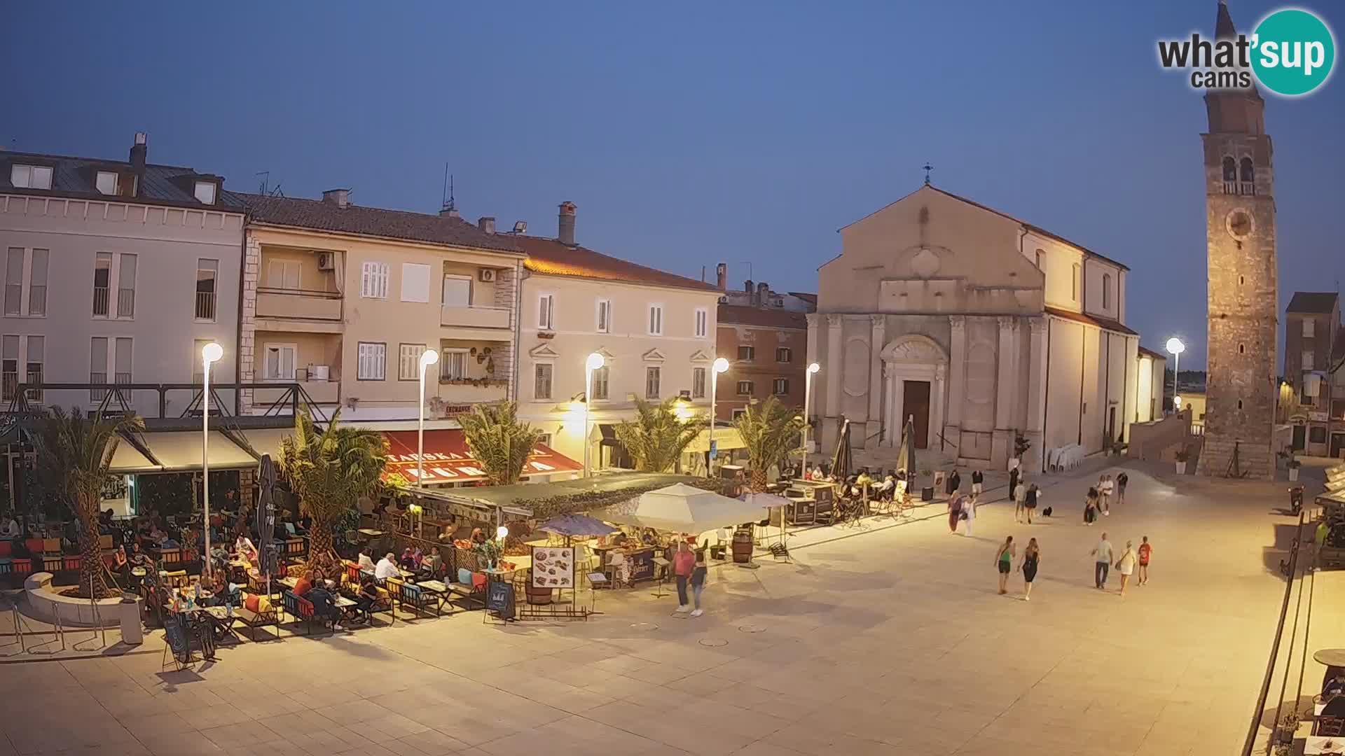 Webcam Hauptplatz in Umag