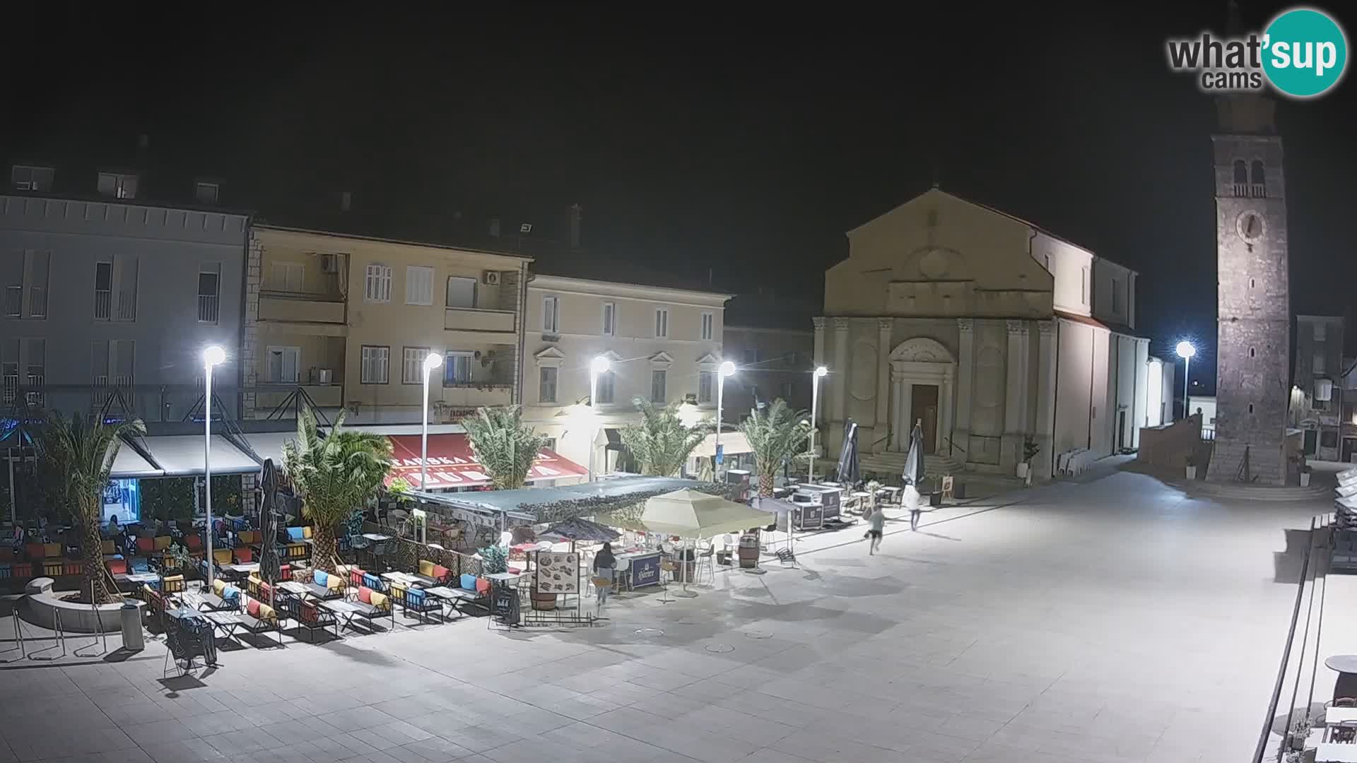 Webcam – Piazza centrale di Umago