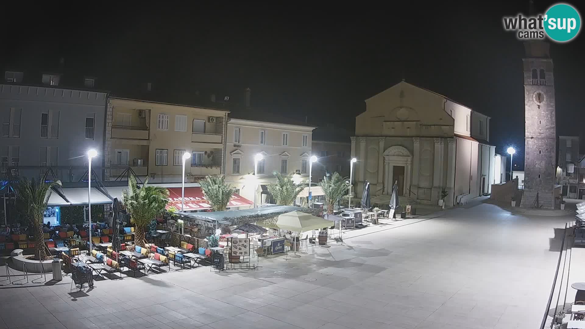 Webcam – Plaza Central en Umag