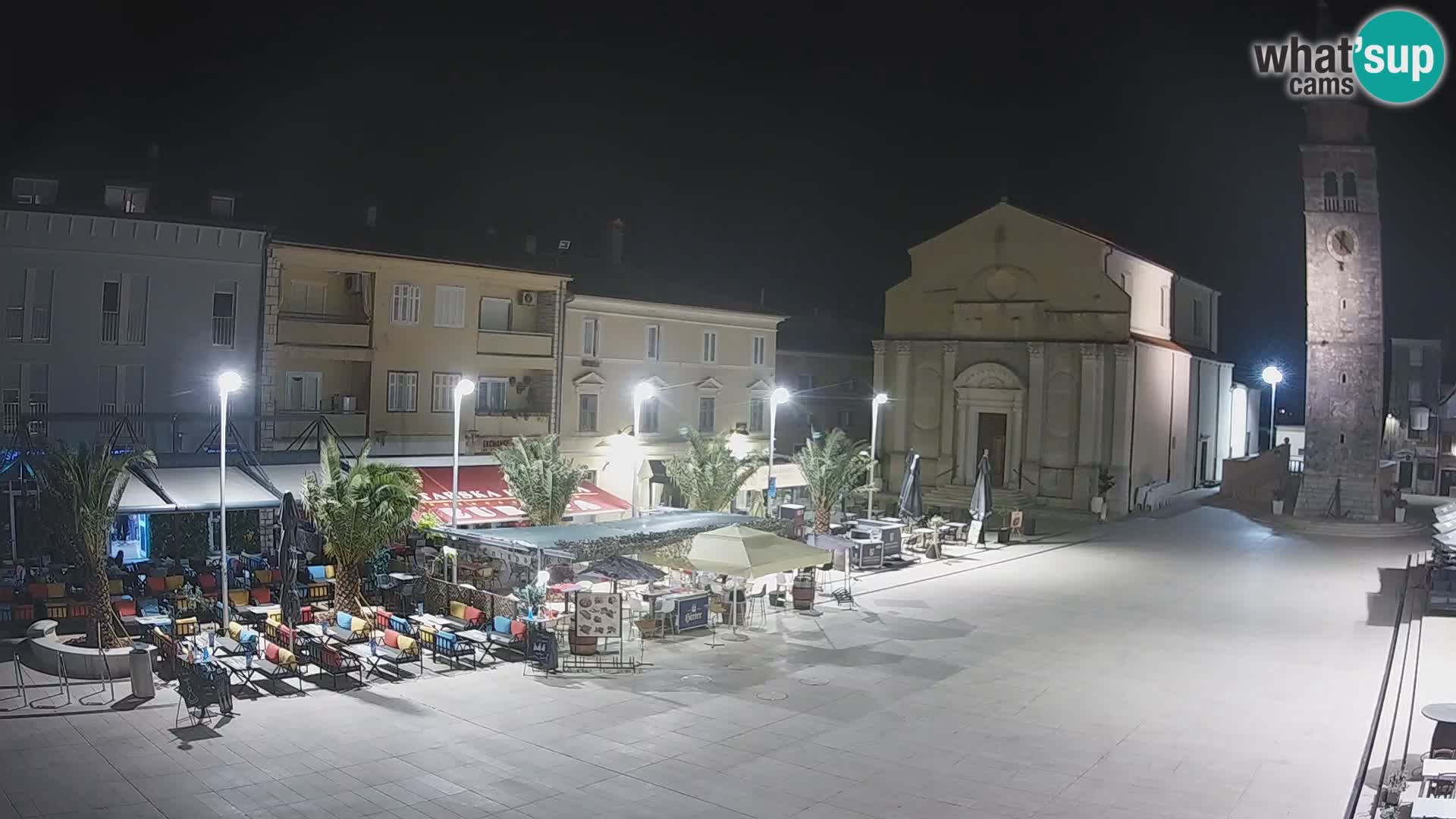 Webcam – Plaza Central en Umag