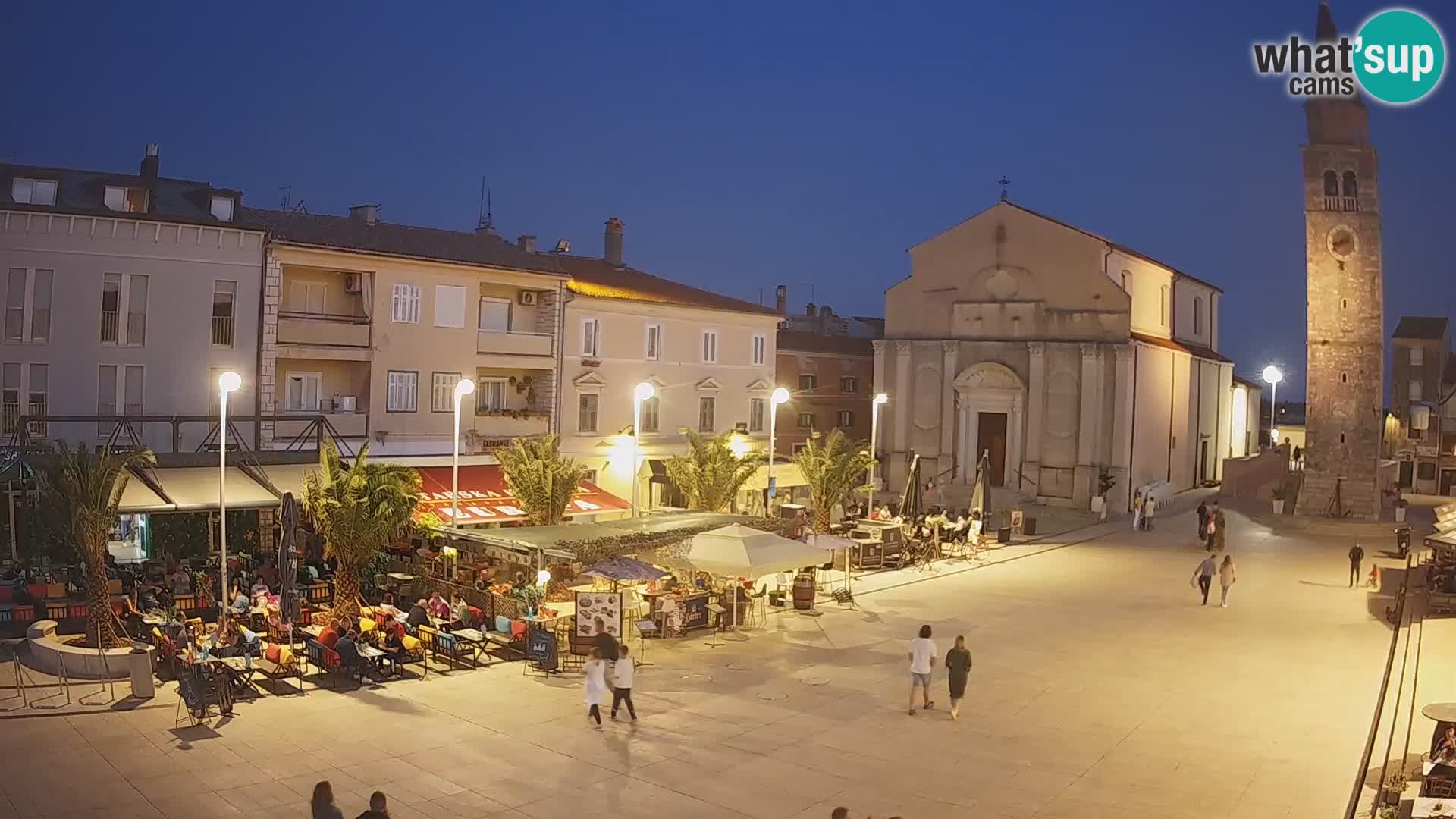 Webcam – Plaza Central en Umag
