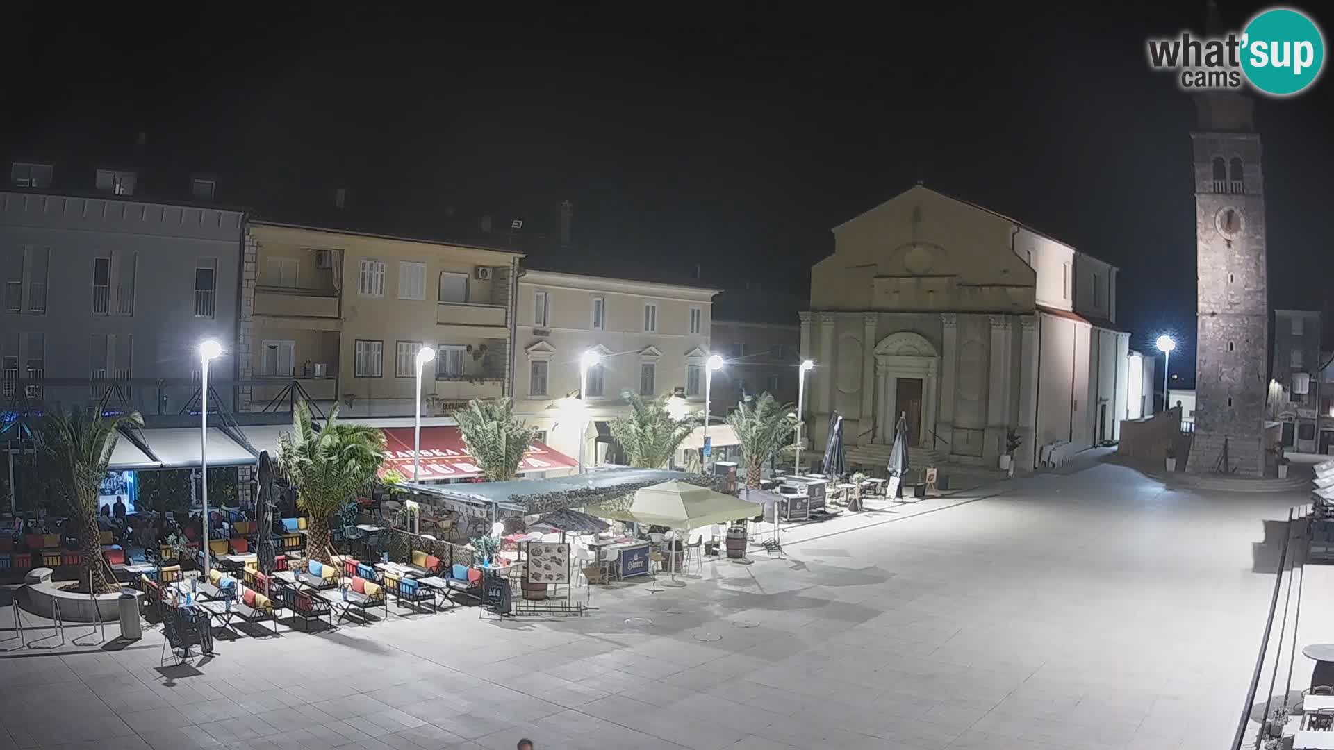 Webcam – Piazza centrale di Umago