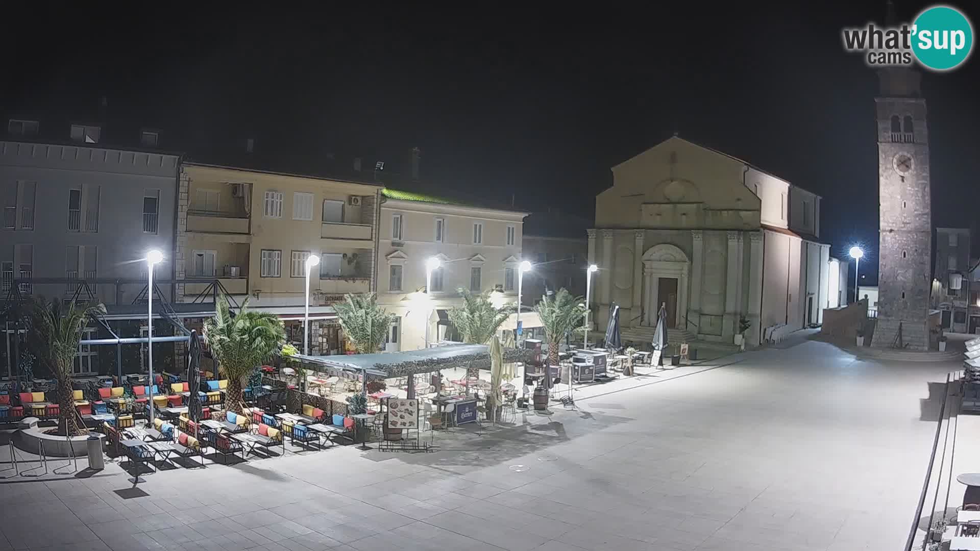 Spletna kamera na Osrednjem trgu v Umagu