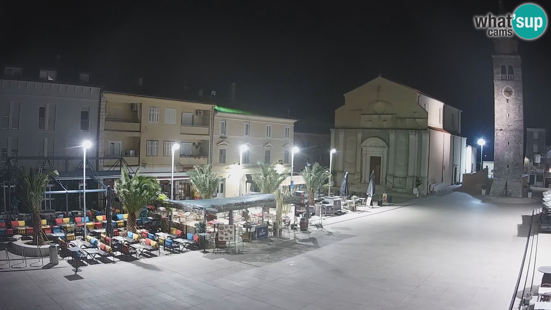 Webcam – Plaza Central en Umag